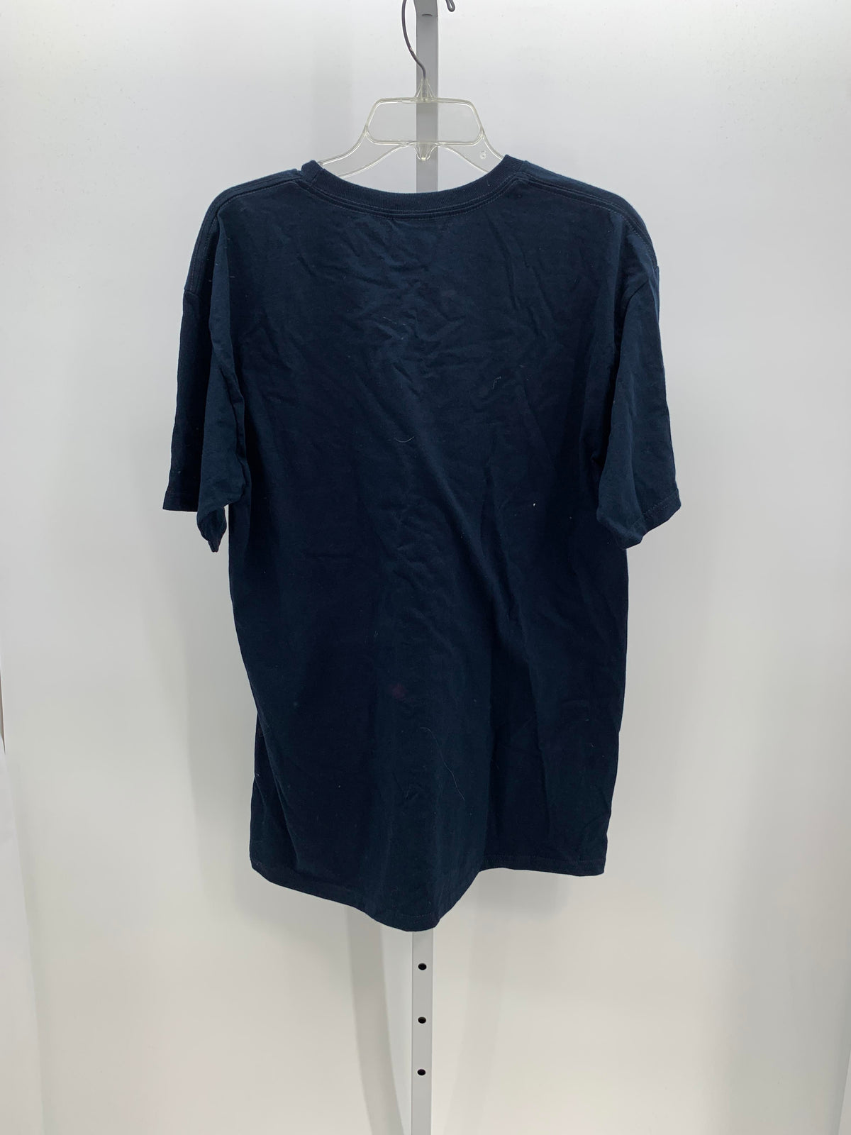 BROWN TEXT KNIT TEE