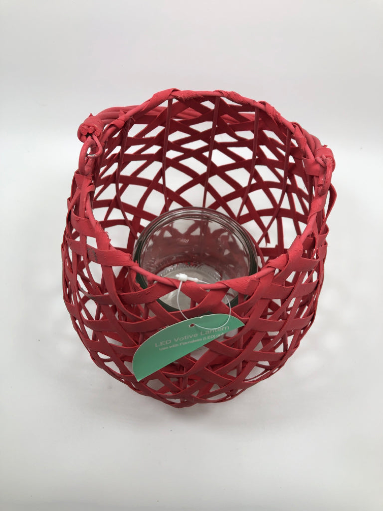 CORAL LED VOTIVE LANTERN.
