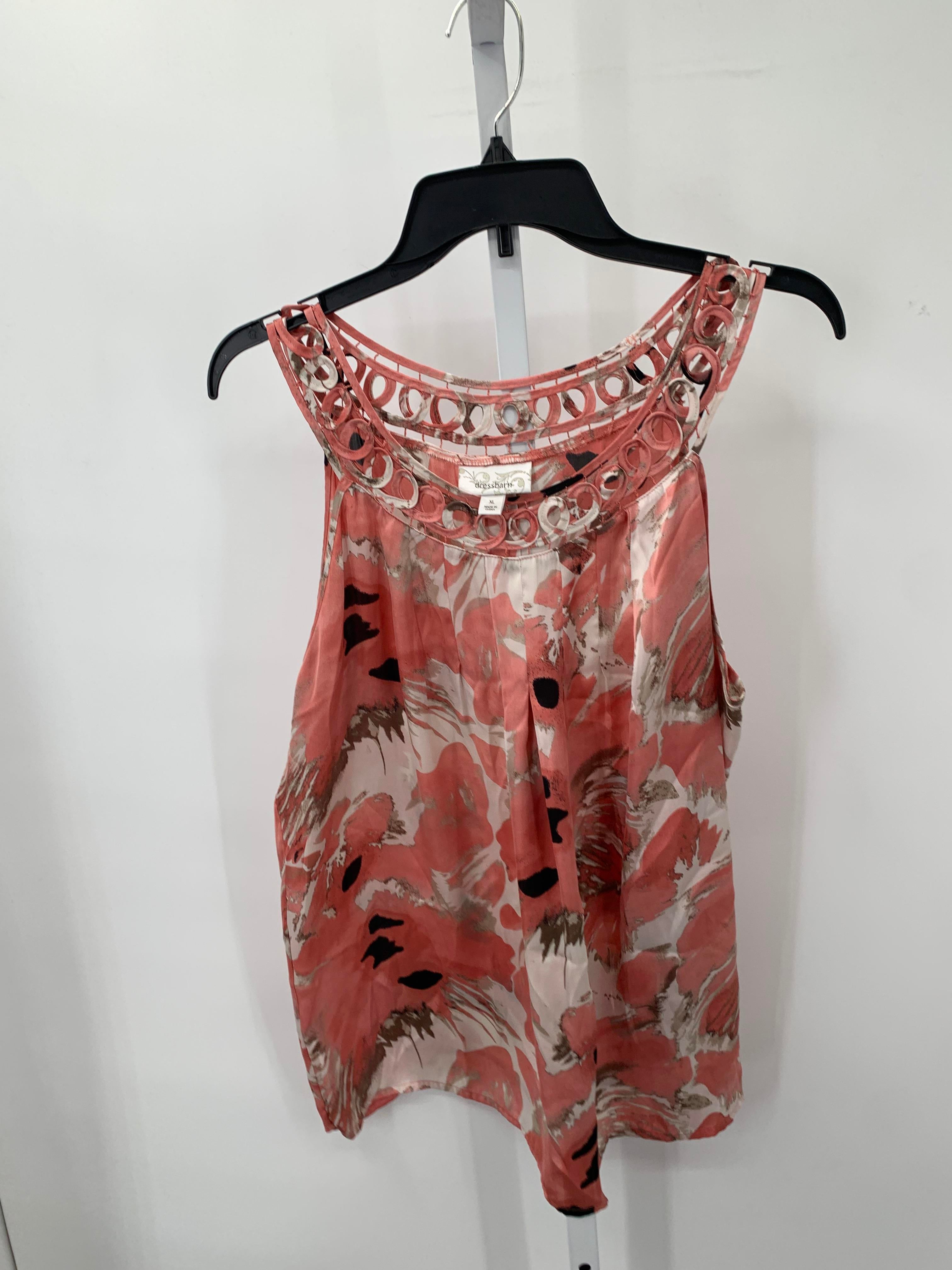 Dress Barn Size Extra Large Misses Sleeveless Shirt