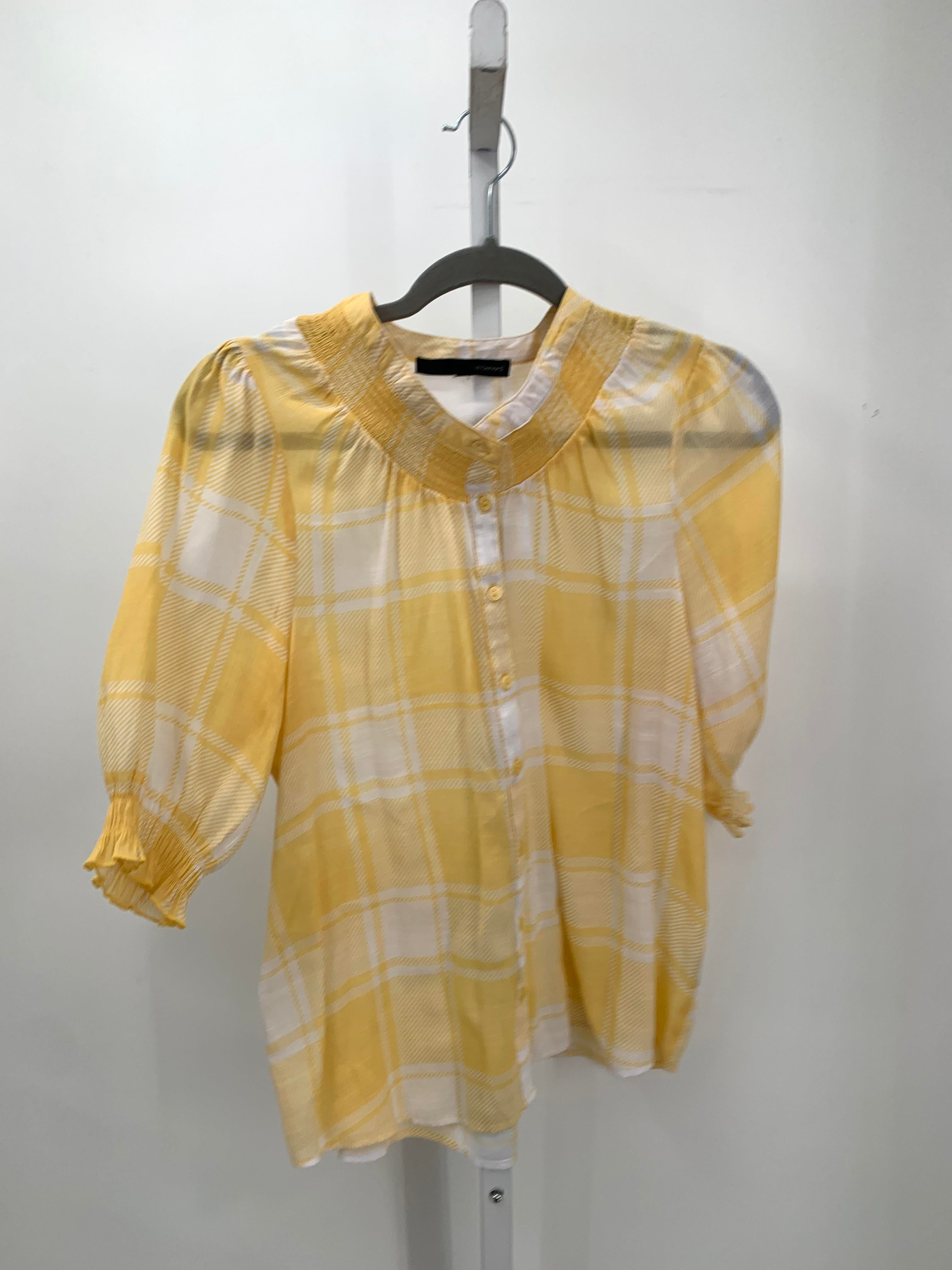 Harve Benard Size Extra Large Misses Short Sleeve Shirt