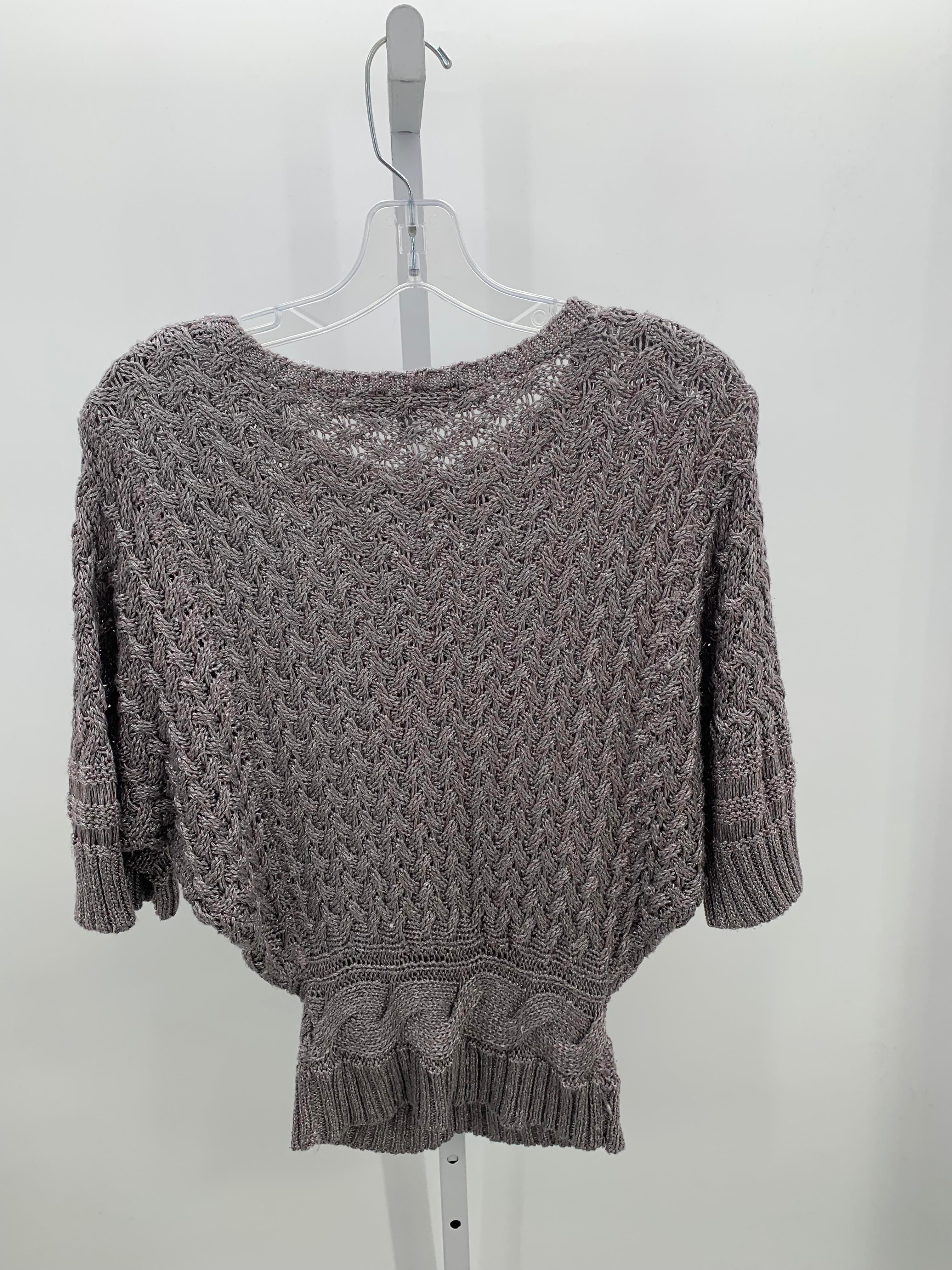 Jennifer Lopez Size Medium Misses Short Slv Sweater
