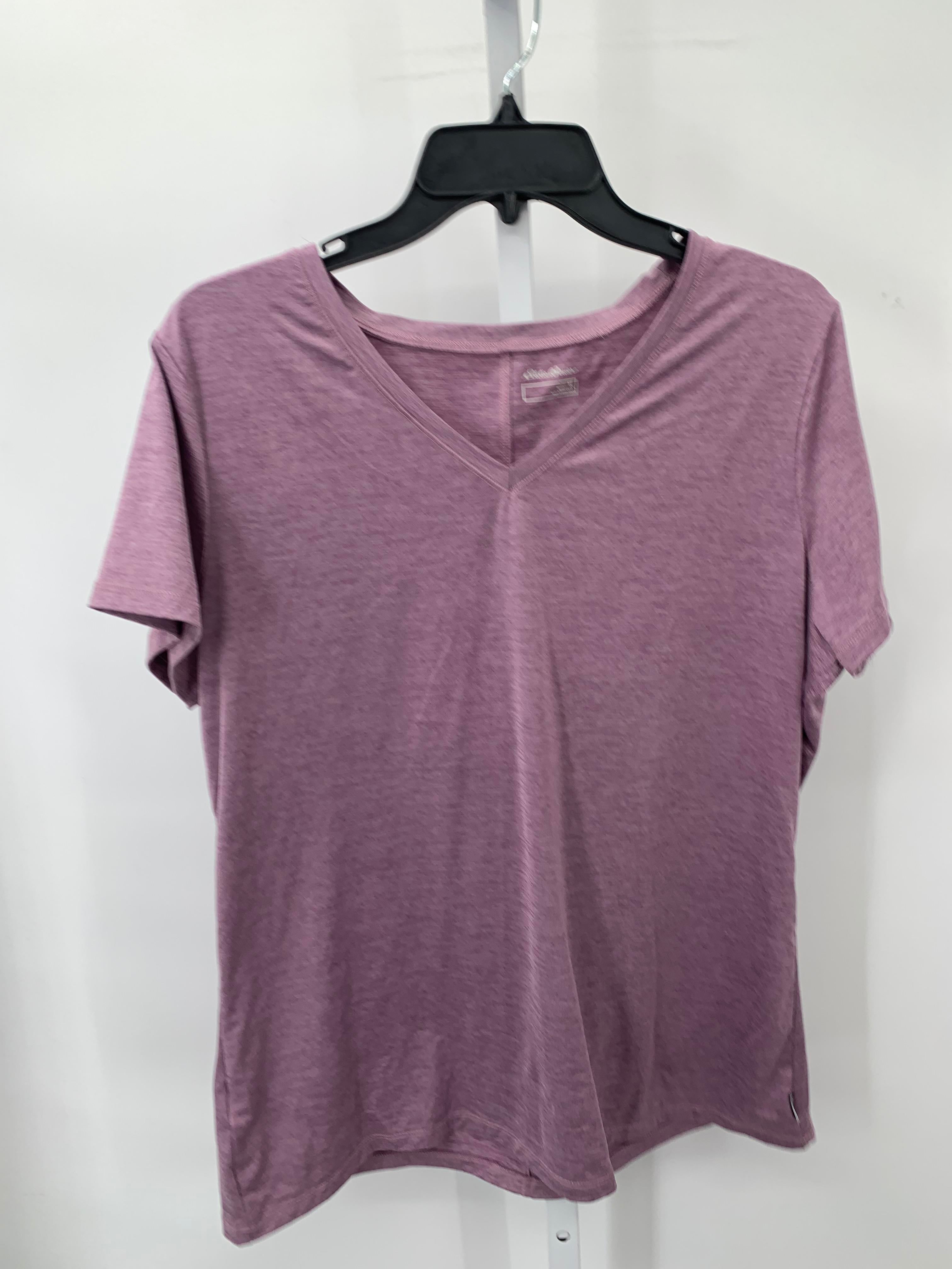 Eddie Bauer Size Extra Large Misses Short Sleeve Shirt