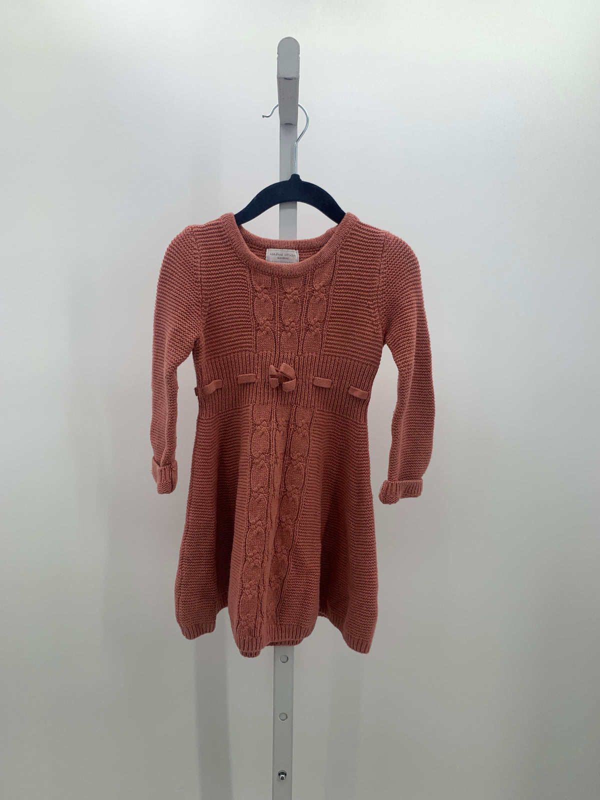 Adrienne Vittadini Size 2T Girls Long Sleeve Dress