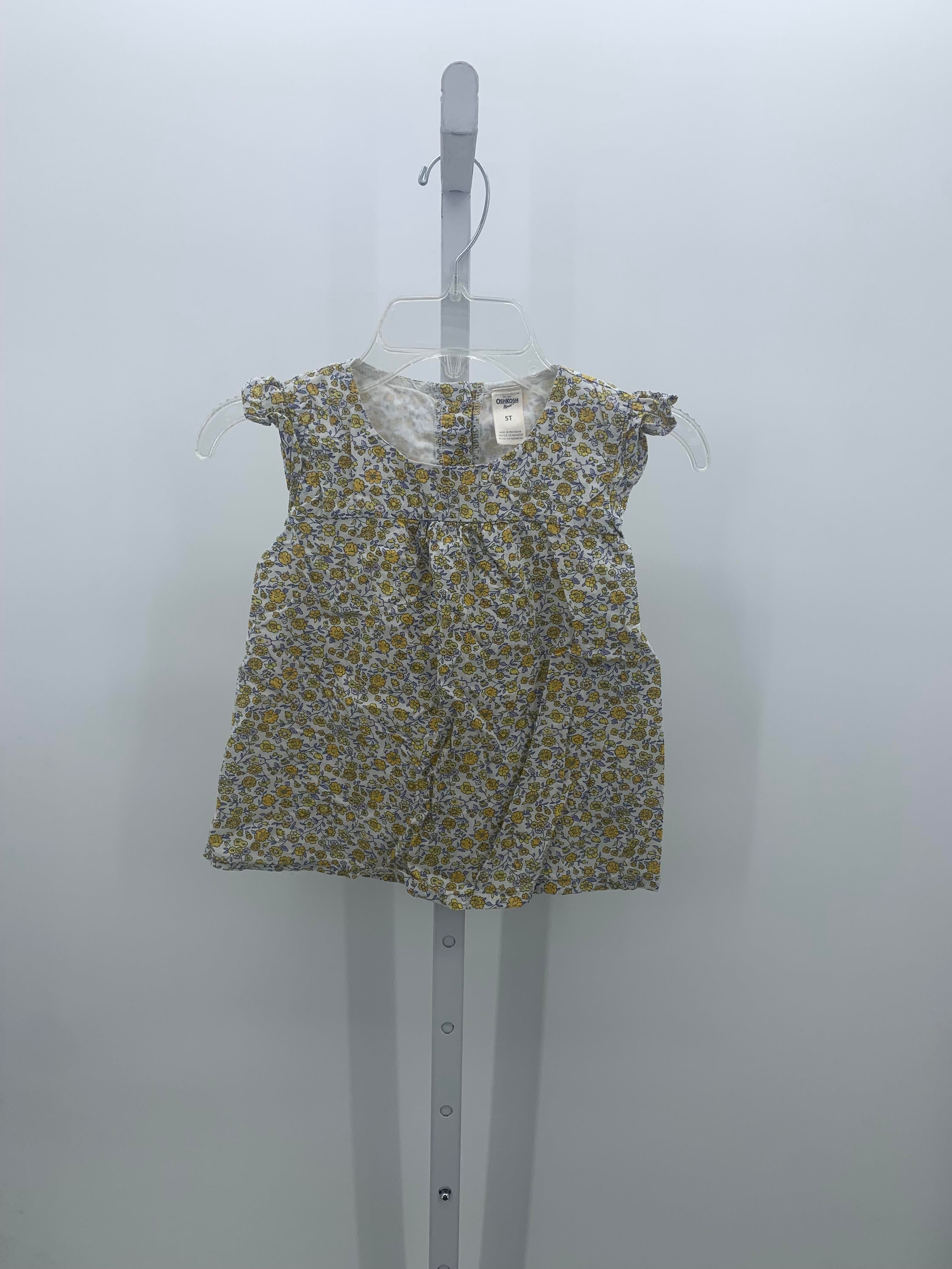 Osh Kosh Size 5T Girls Sleeveless Shirt