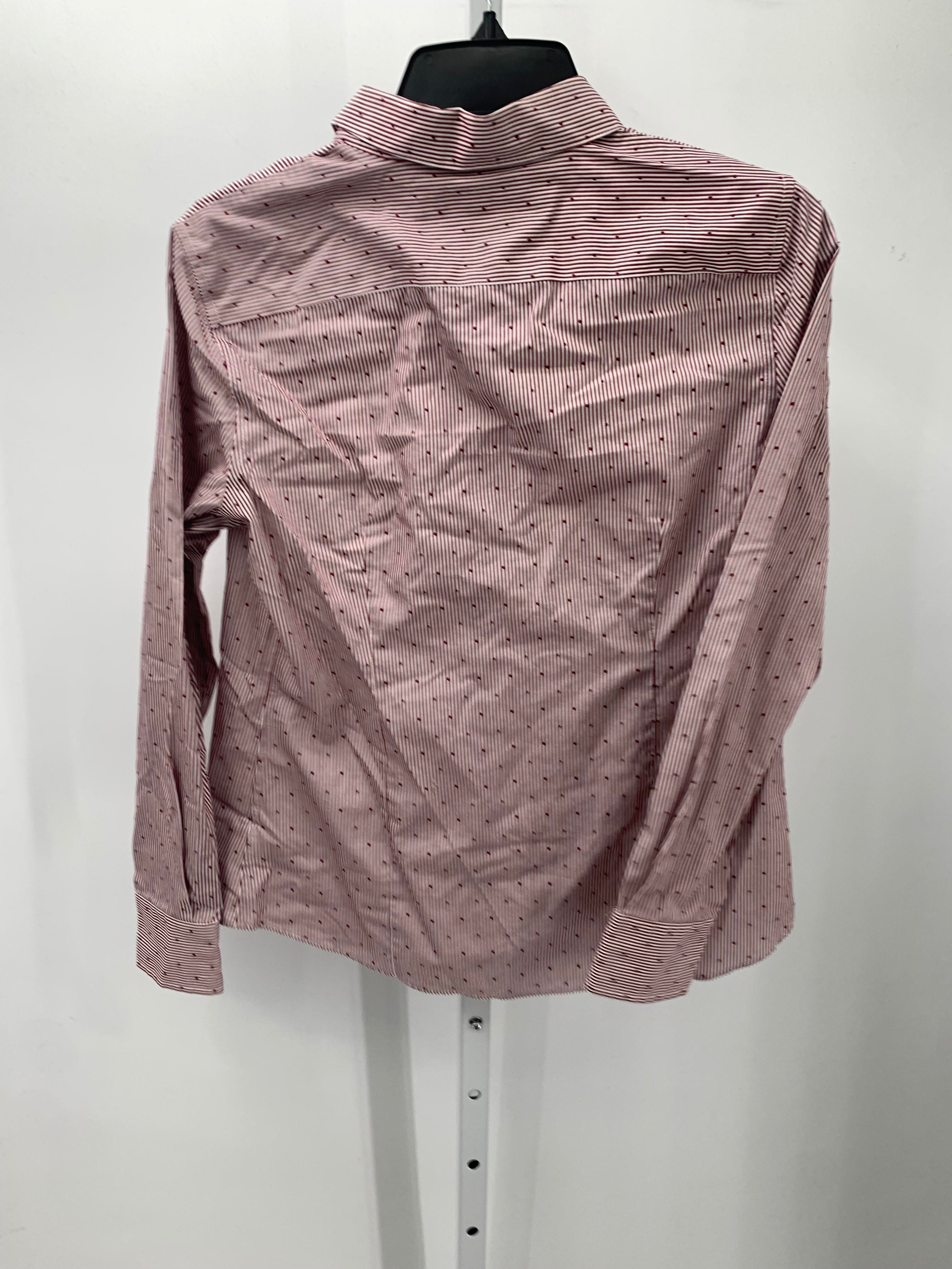 Lands End Size 6 Petite Petite Long Sleeve Shirt