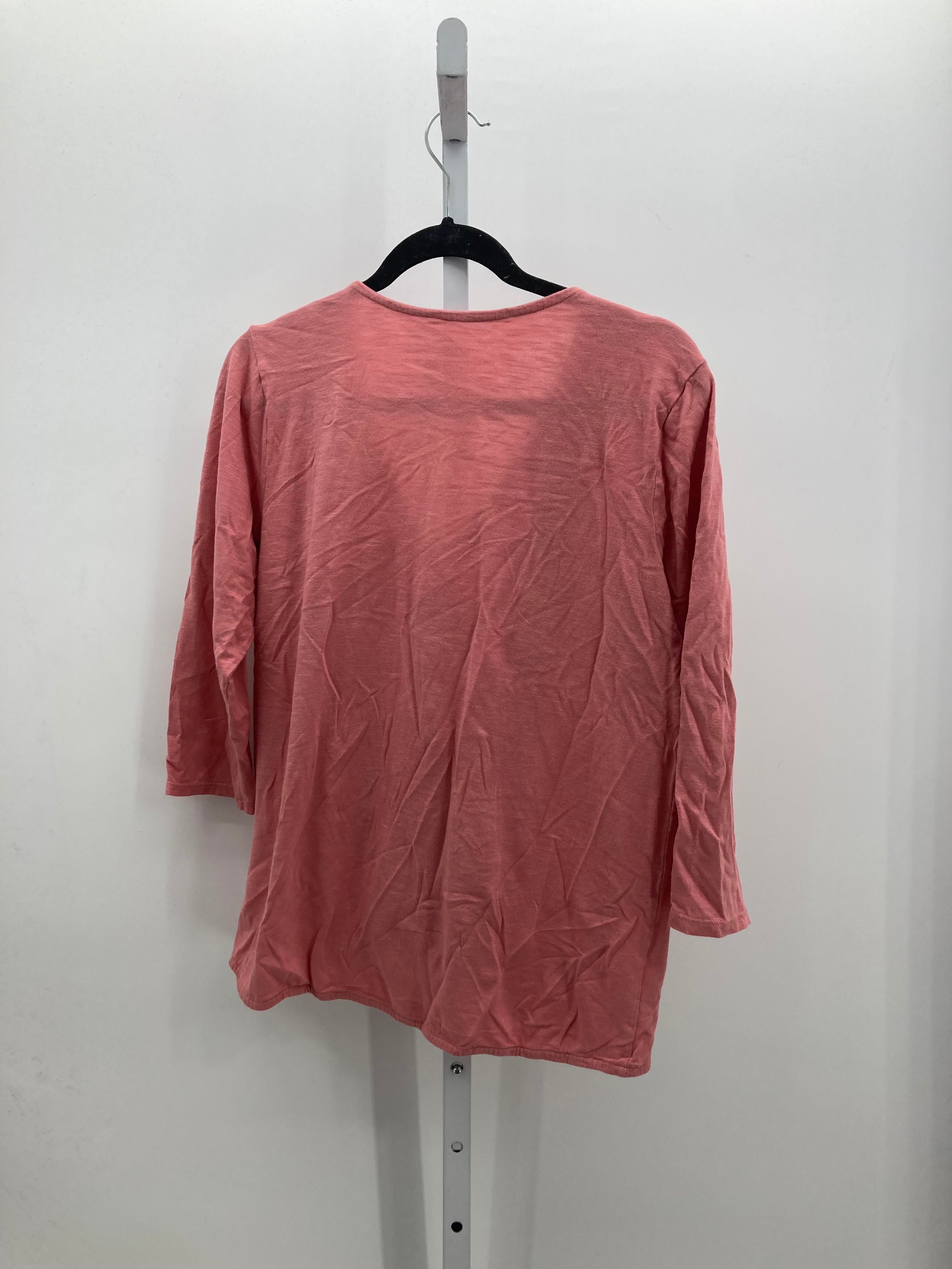 J-Jill Size Medium Misses 3/4 Sleeve Shirt