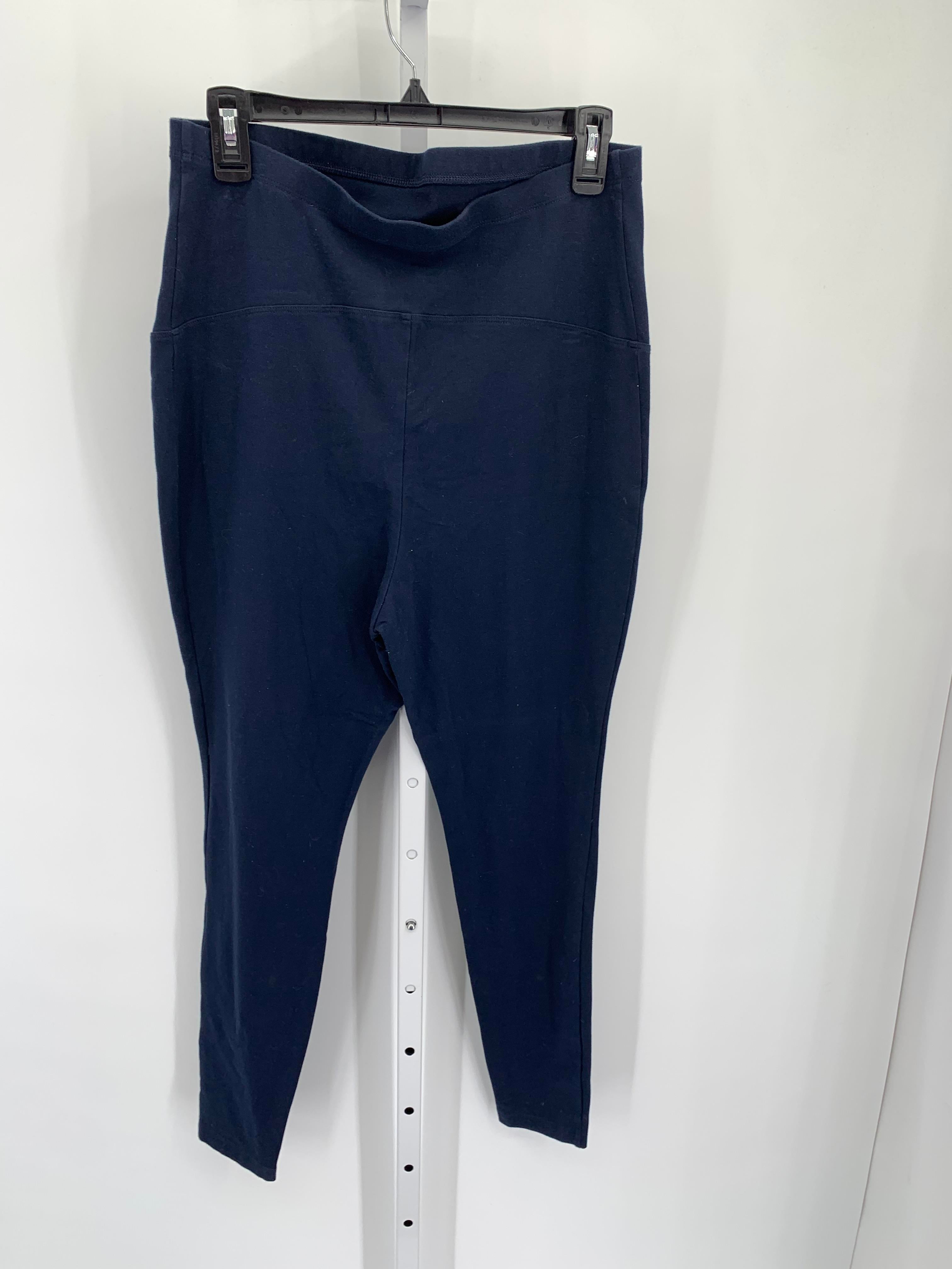 Old Navy Navy Size Large Maternity Pants