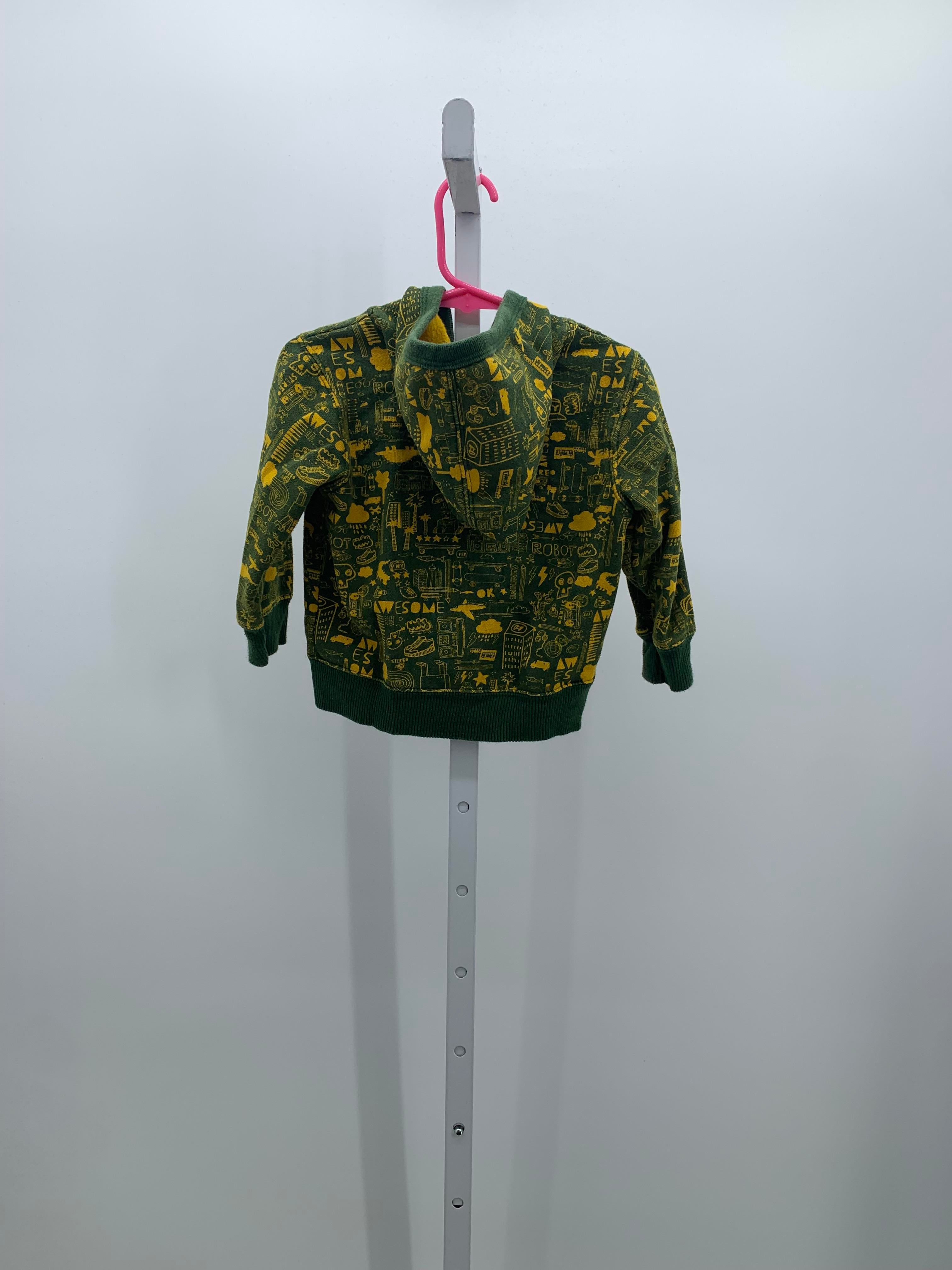 YELLOW PATTERN HOODED