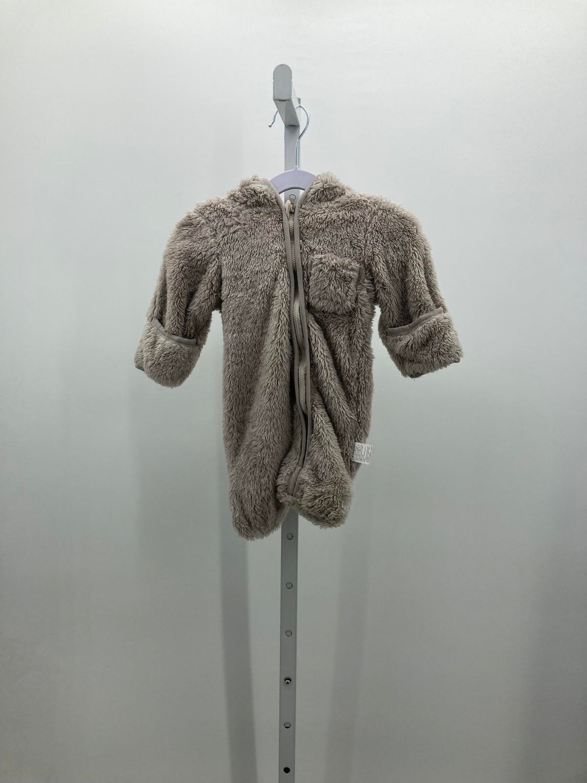 FAUX FUR BEAR ZIP.