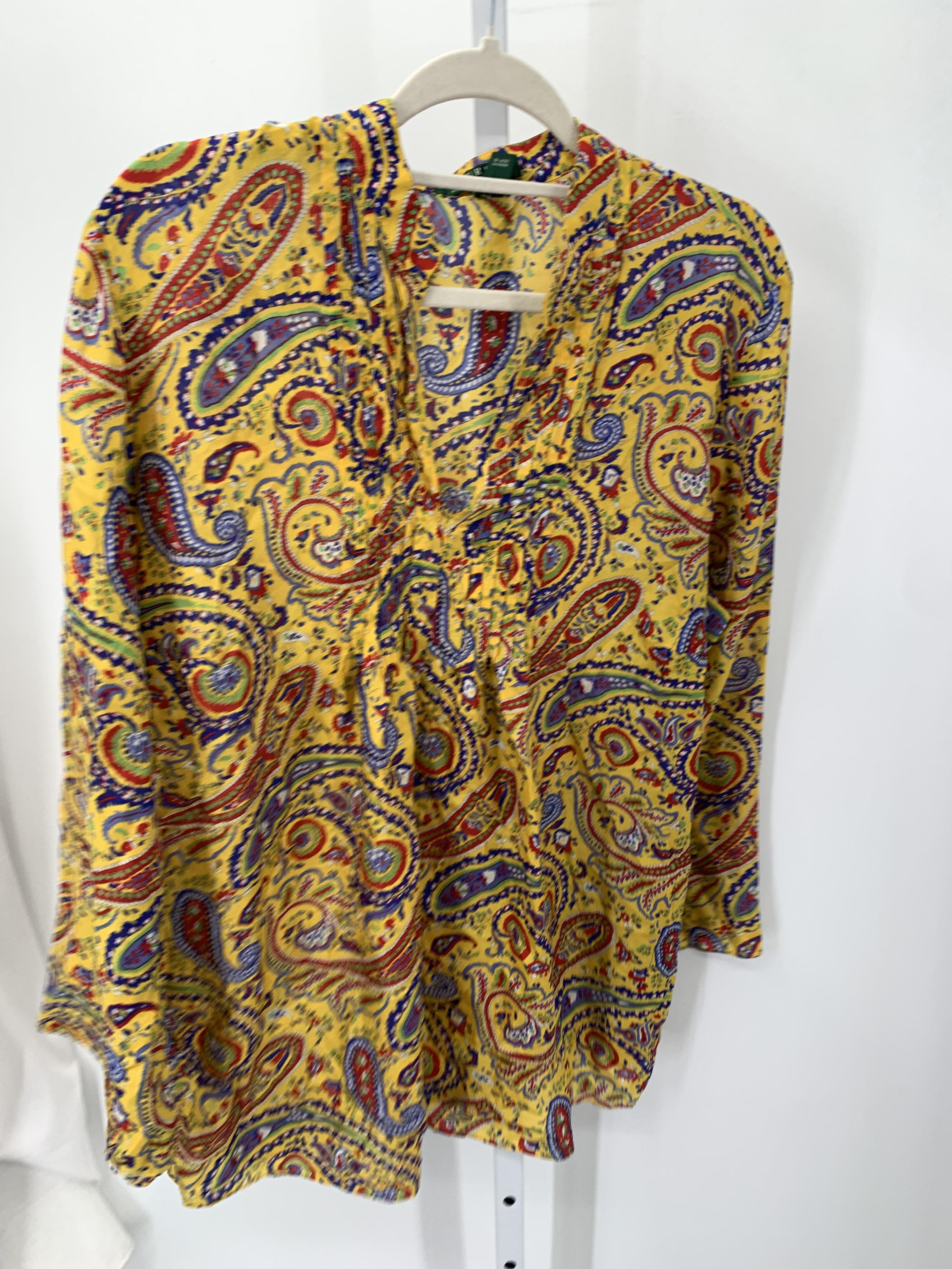 Ralph Lauren Size 1X Womens Long Sleeve Shirt