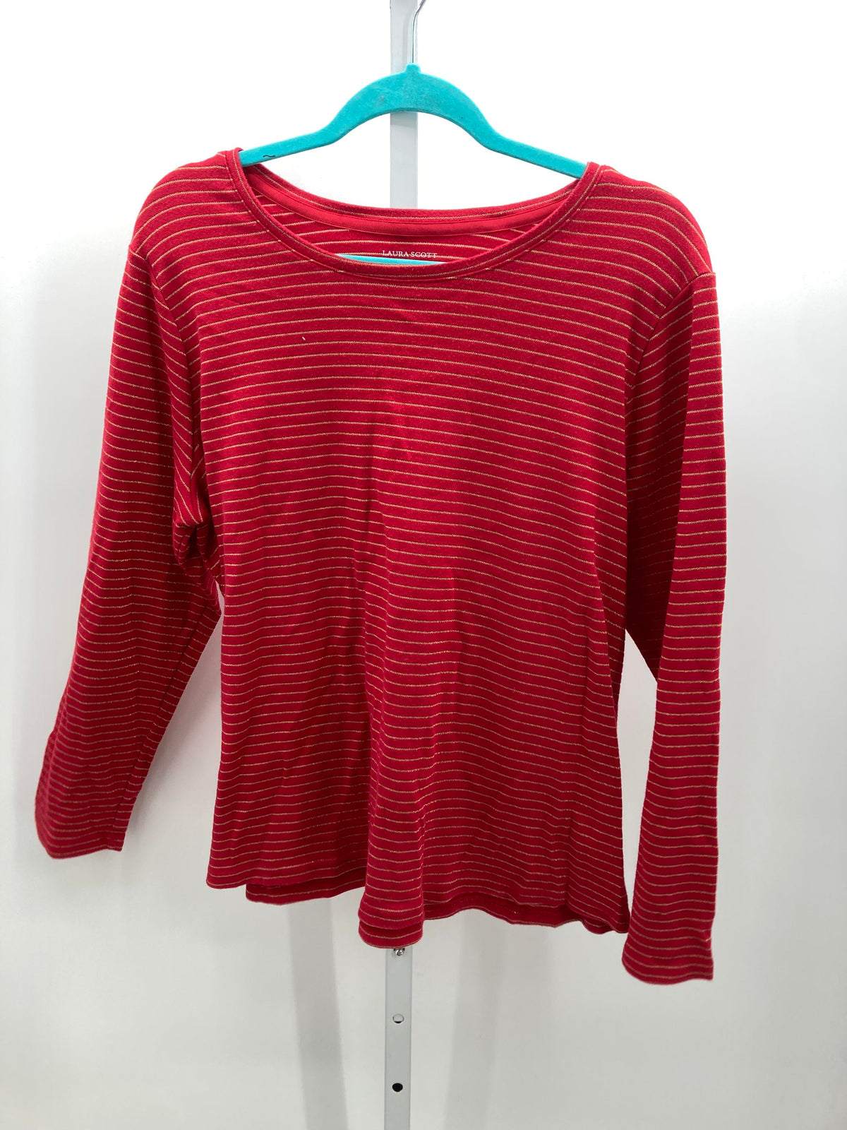 Laura Scott Size 1X Womens Long Sleeve Shirt