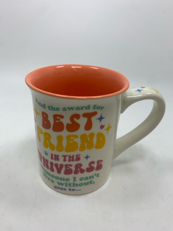 THE AWARD FOR BEST FRIEND MUG.
