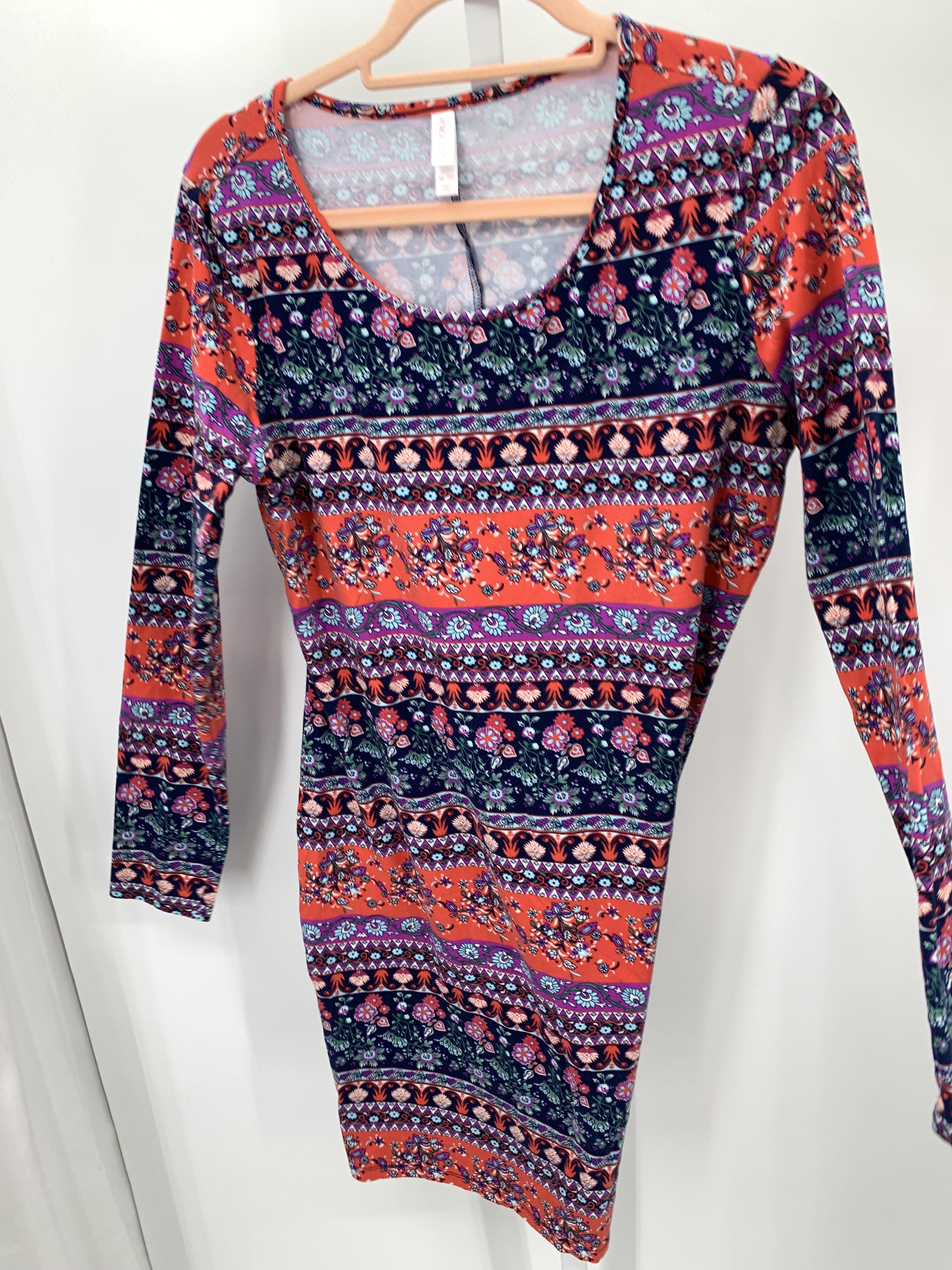 Xhilaration Size Extra Large Misses Long Sleeve Dress