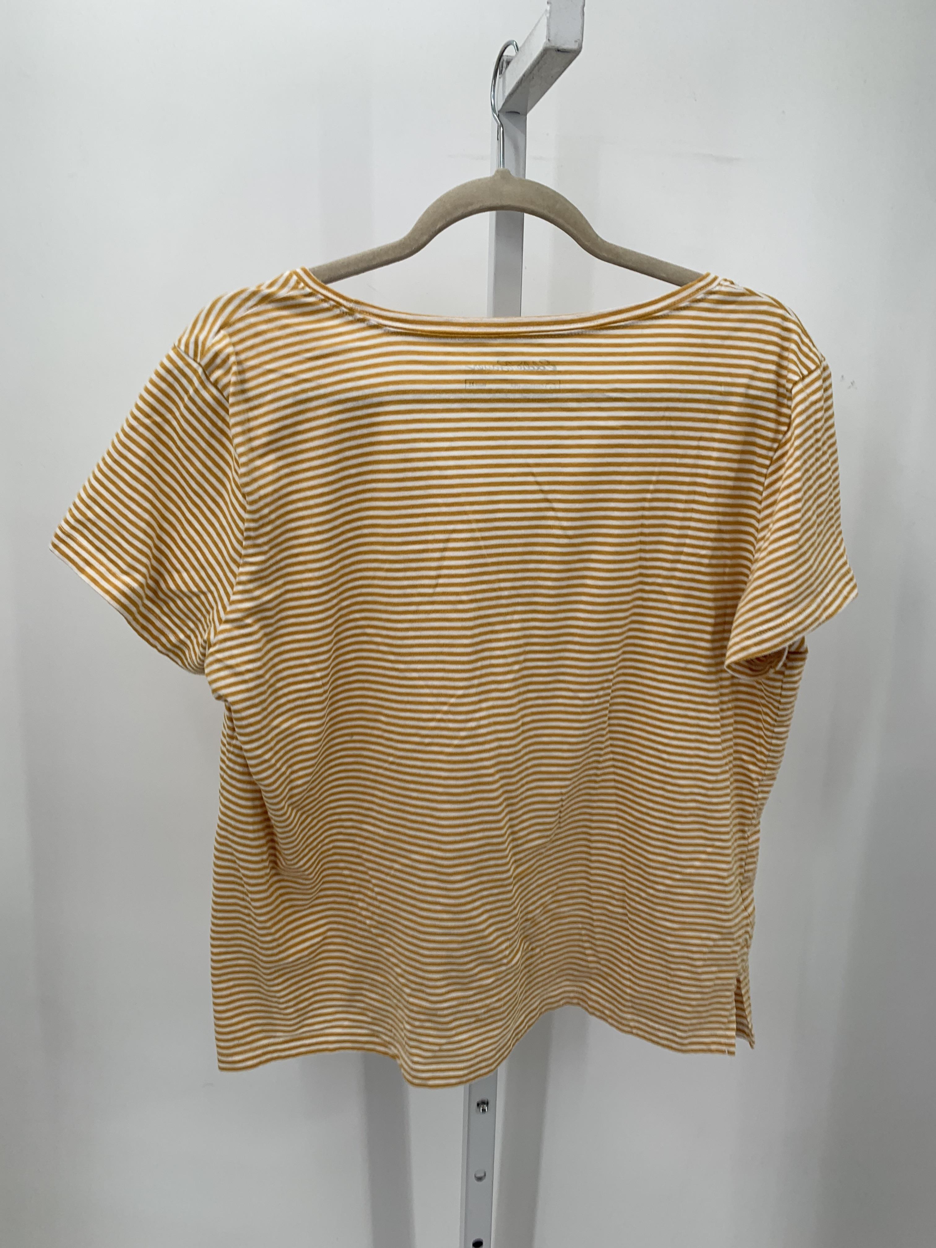 Eddie Bauer Size Extra Large Misses Short Sleeve Shirt