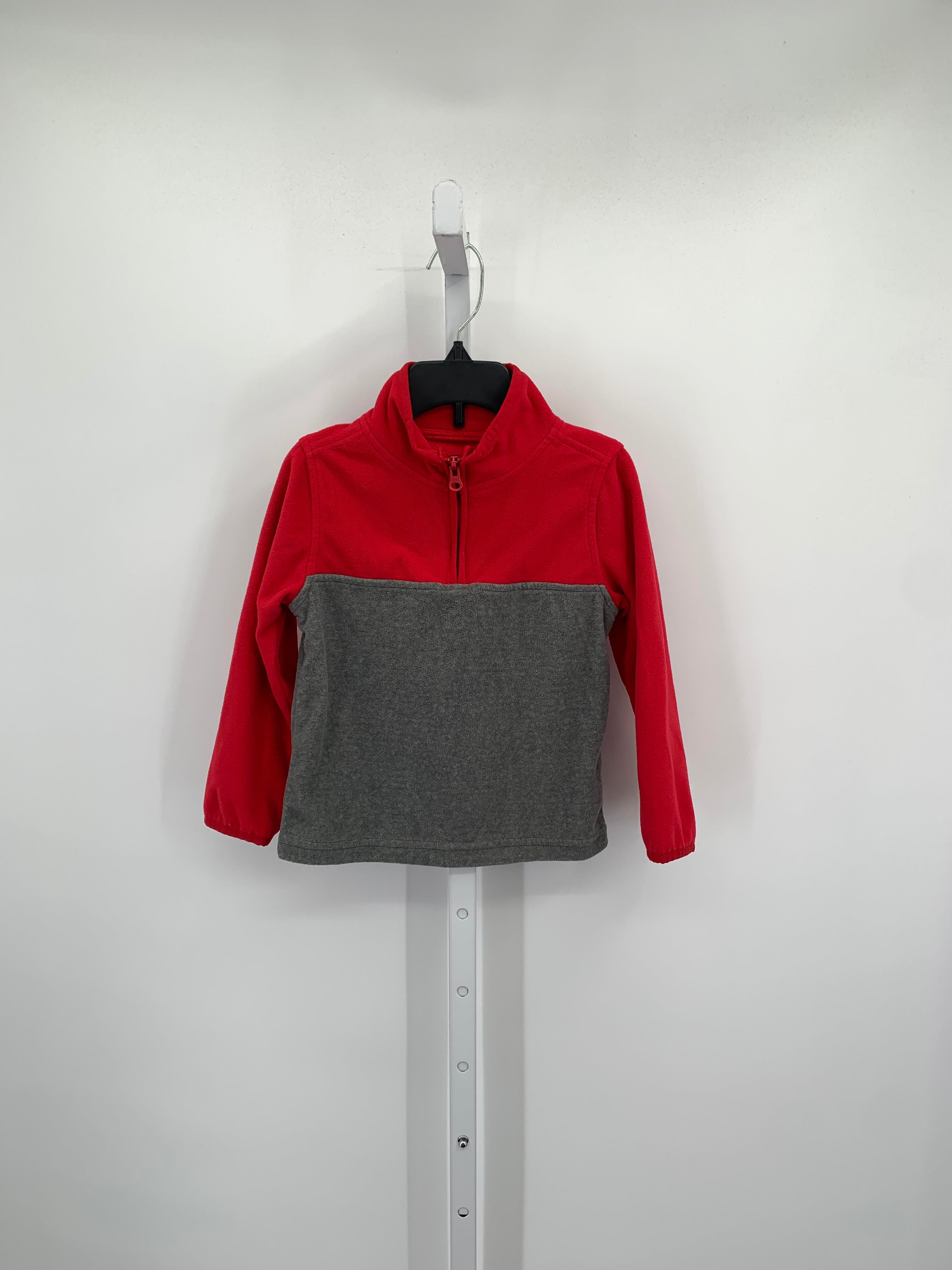 PARTIAL ZIP FLEECE