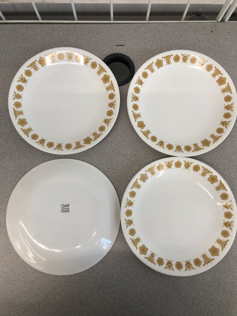 24PC CORELLE BUTTERFLY DISH SET - SRV FOR 4.