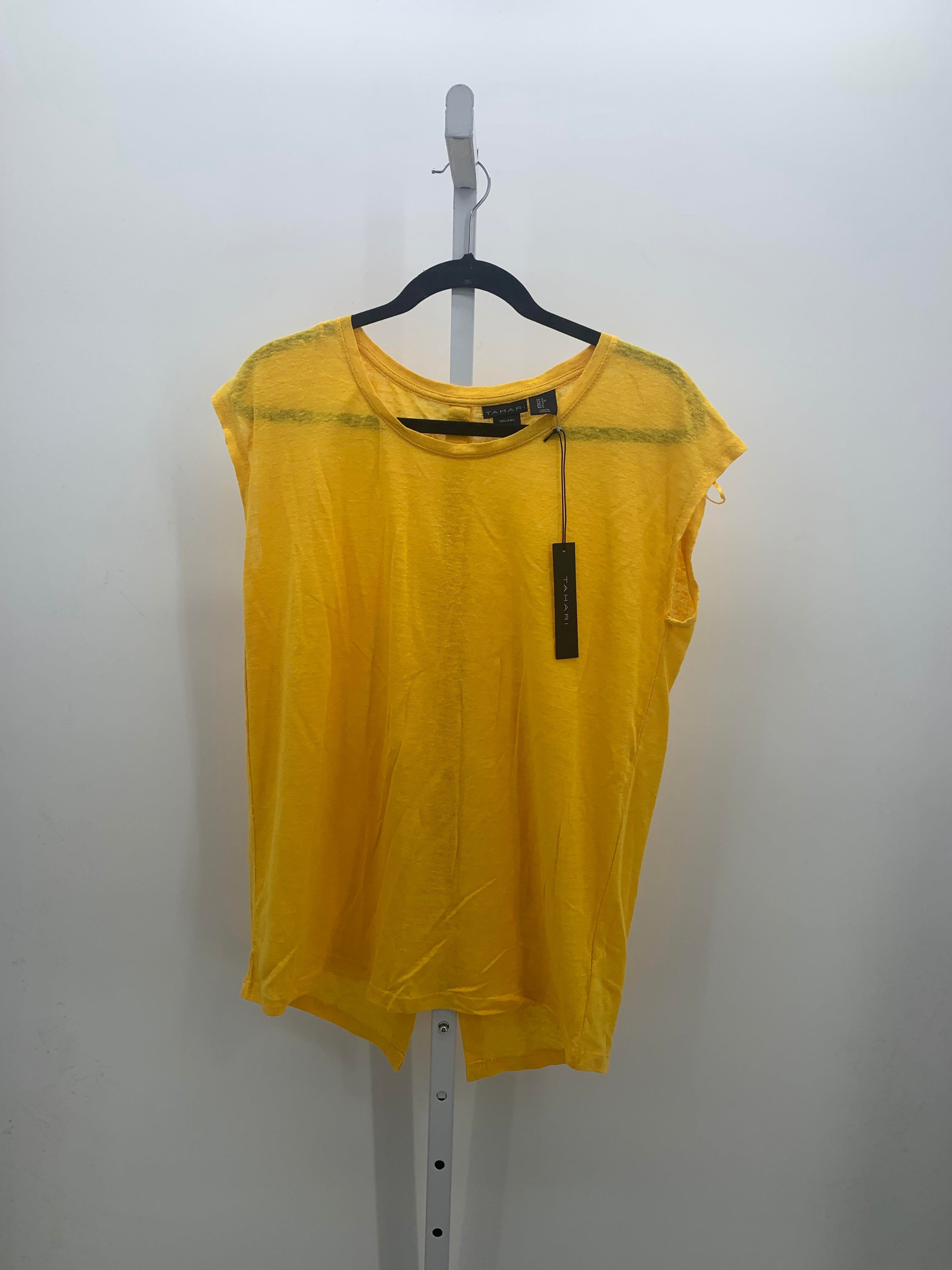 Tahari Size Small Misses Sleeveless Shirt