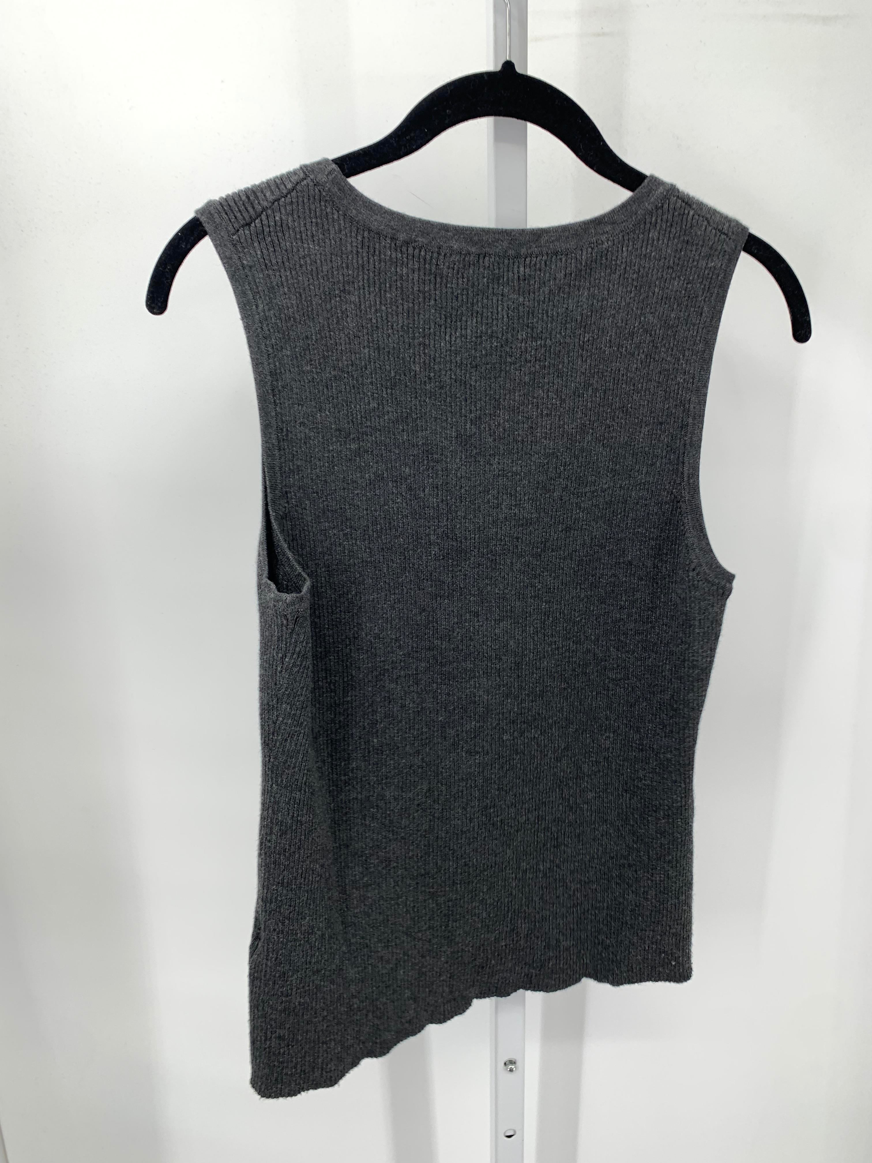 Cable & Gauge Size Large Misses Sleeveless Sweater