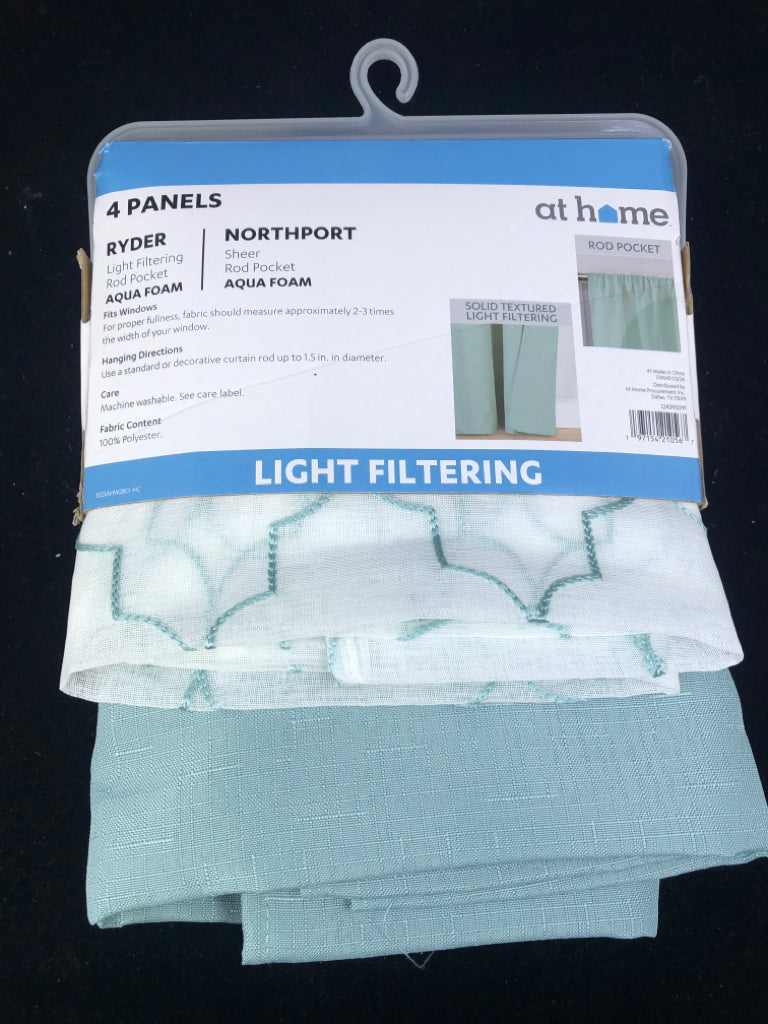 NIP CURTAIN PANEL SET.