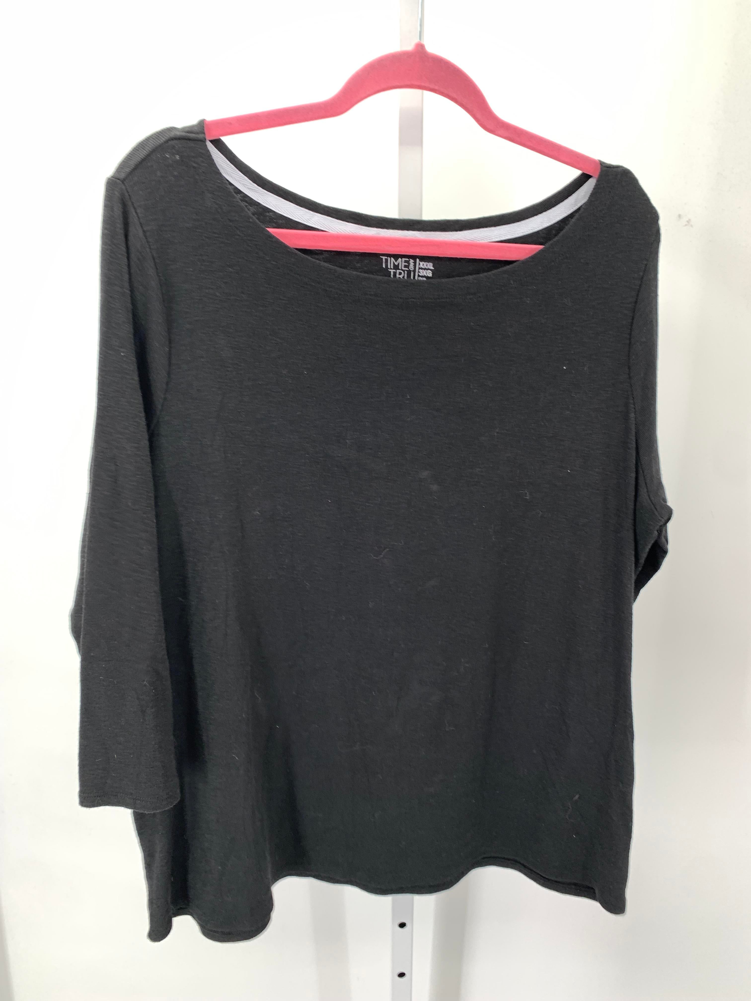 Time and Tru Size XXXL Misses 3/4 Sleeve Shirt
