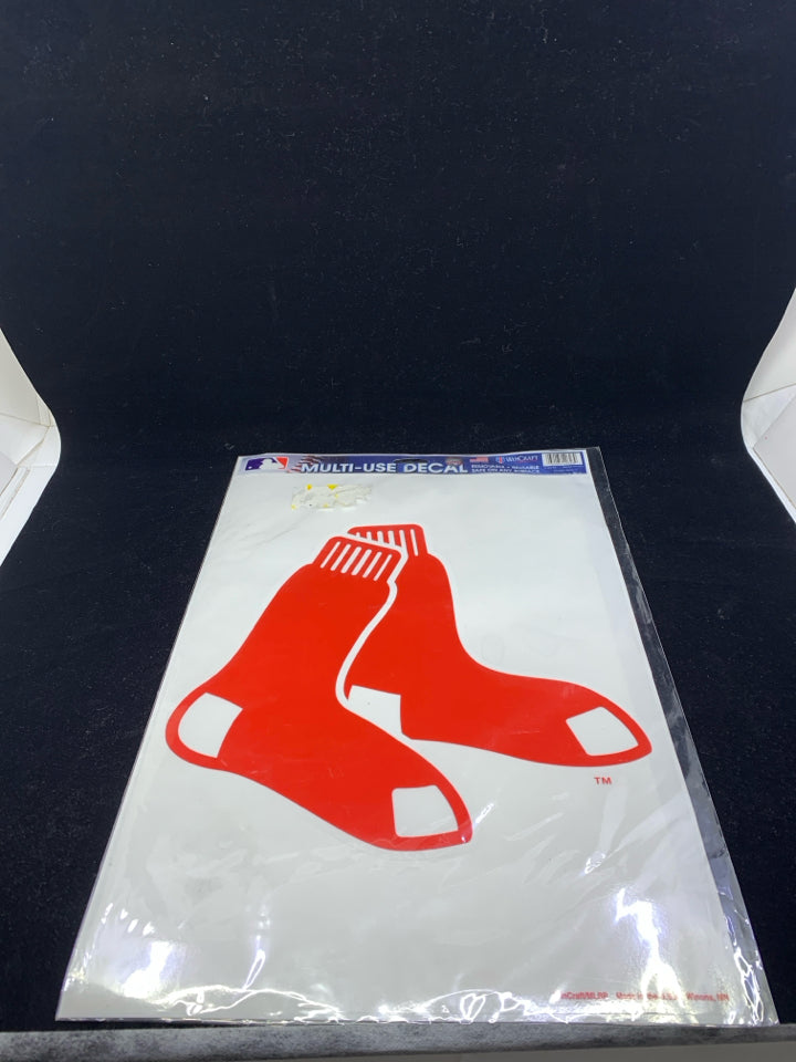 NIP RED SOX MULTI USE DECAL.