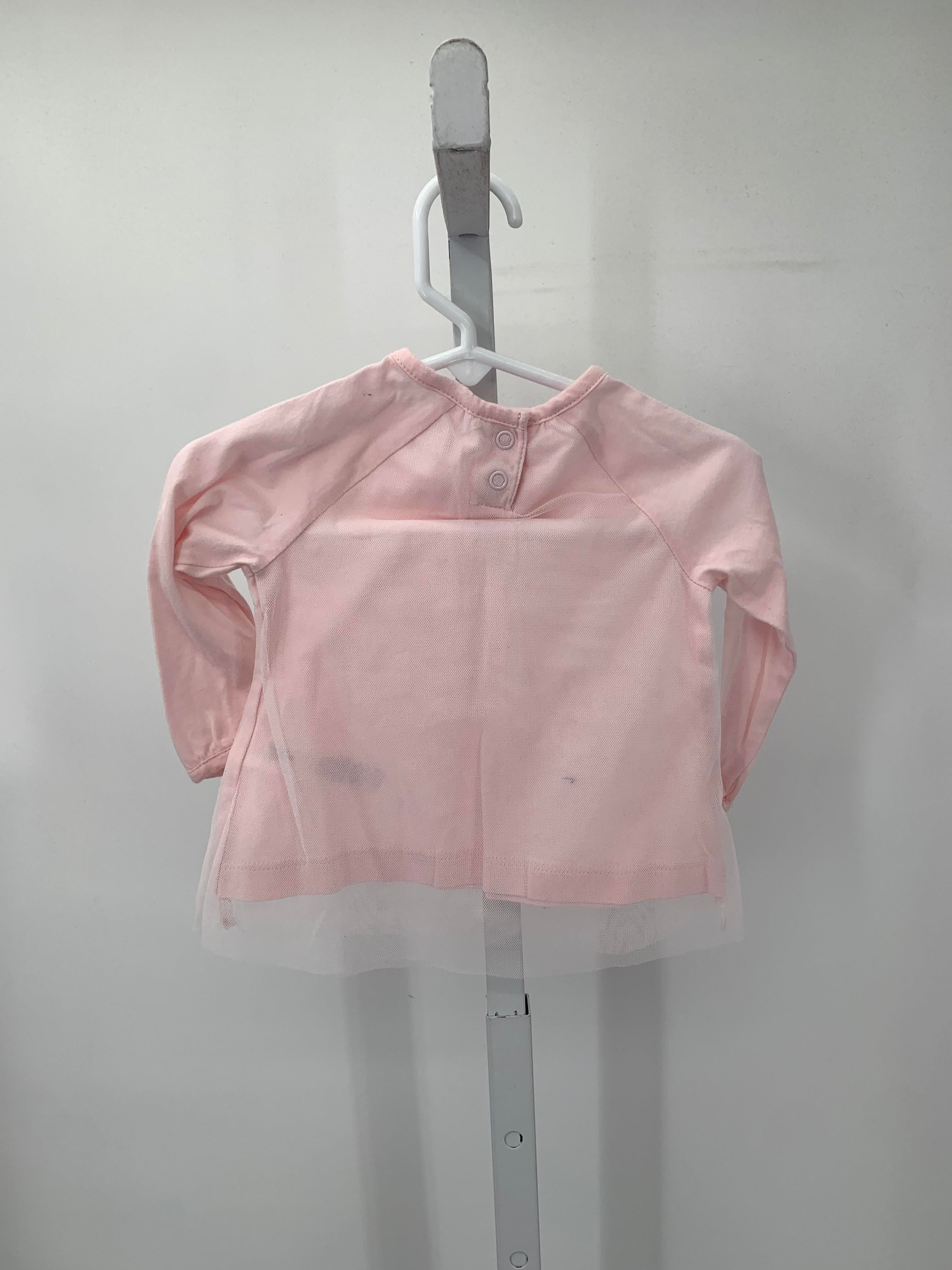 Carters Size 12 Months Girls Long Sleeve Shirt