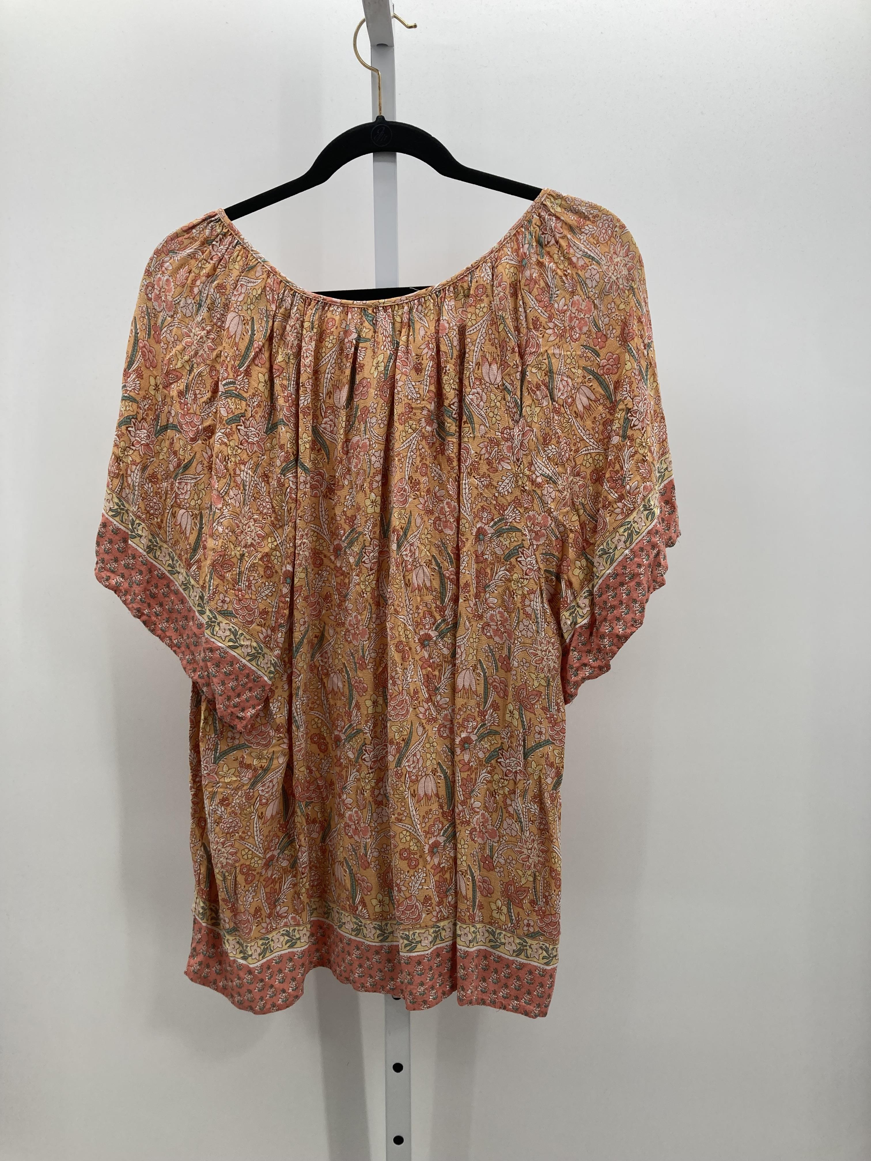 Cynthia Rowley Size 2X Womens Short Sleeve Shirt