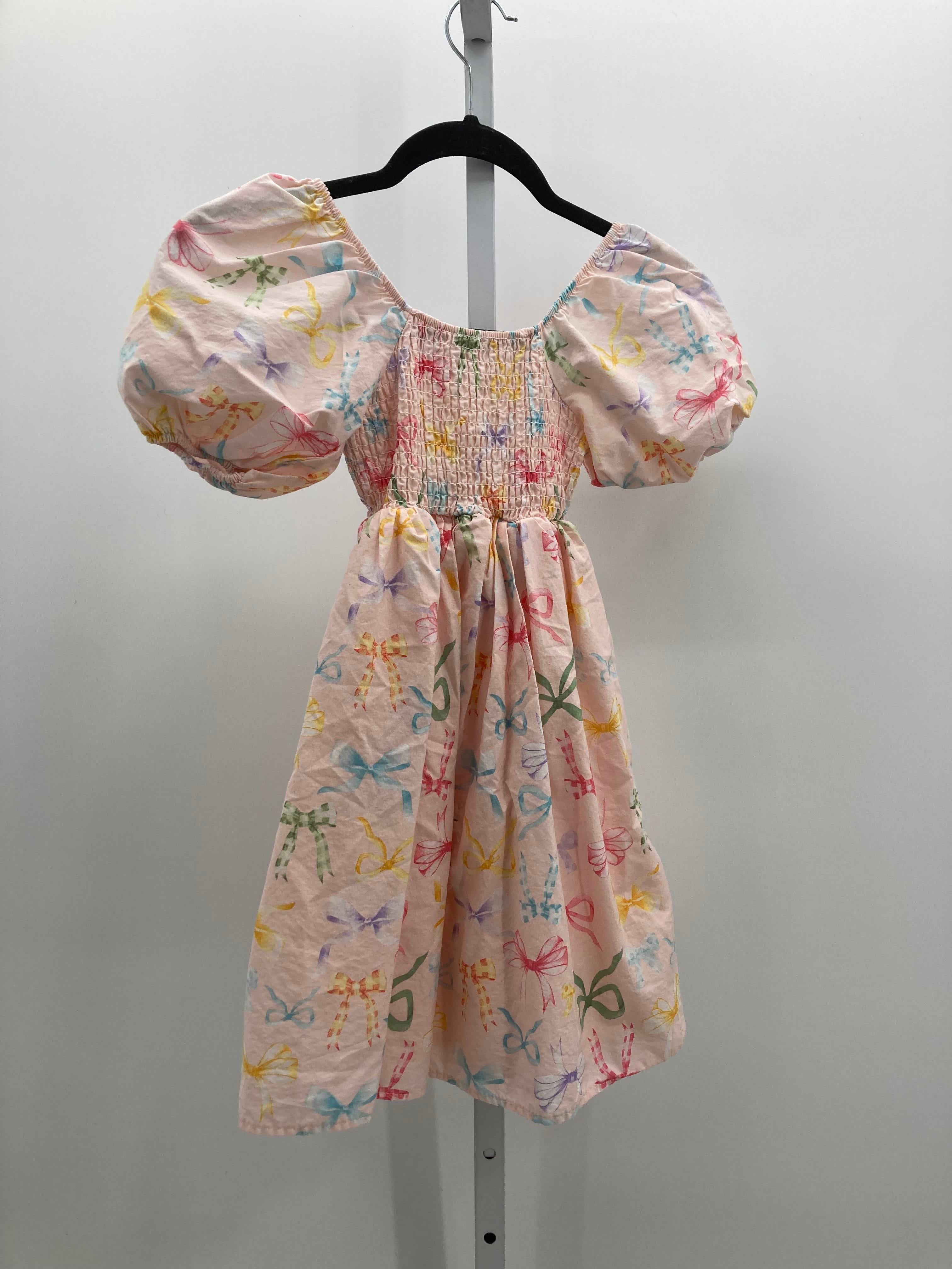 Tahari Size 7 Girls Short Sleeve Dress