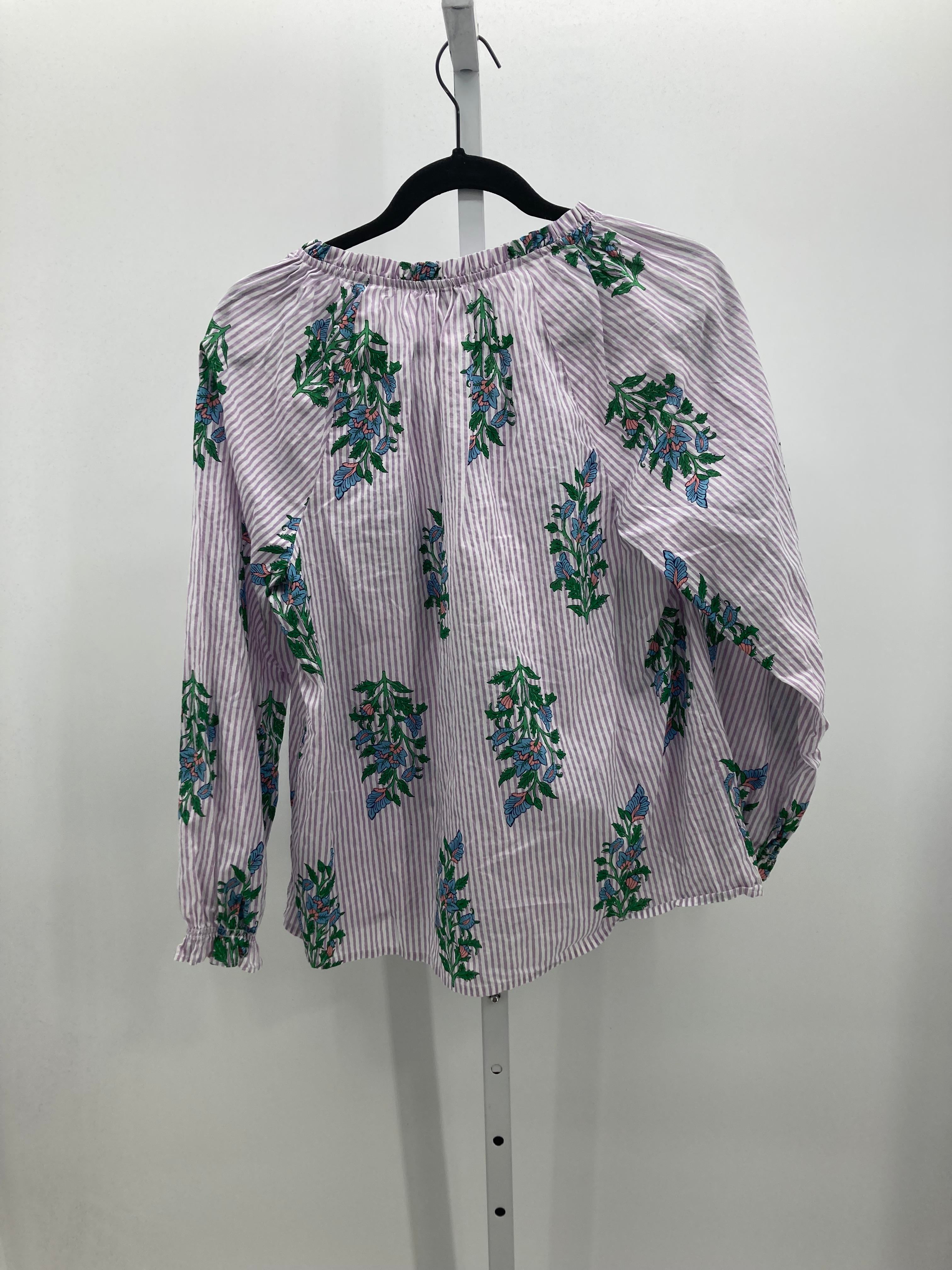 J. Crew Size Medium Misses 3/4 Sleeve Shirt