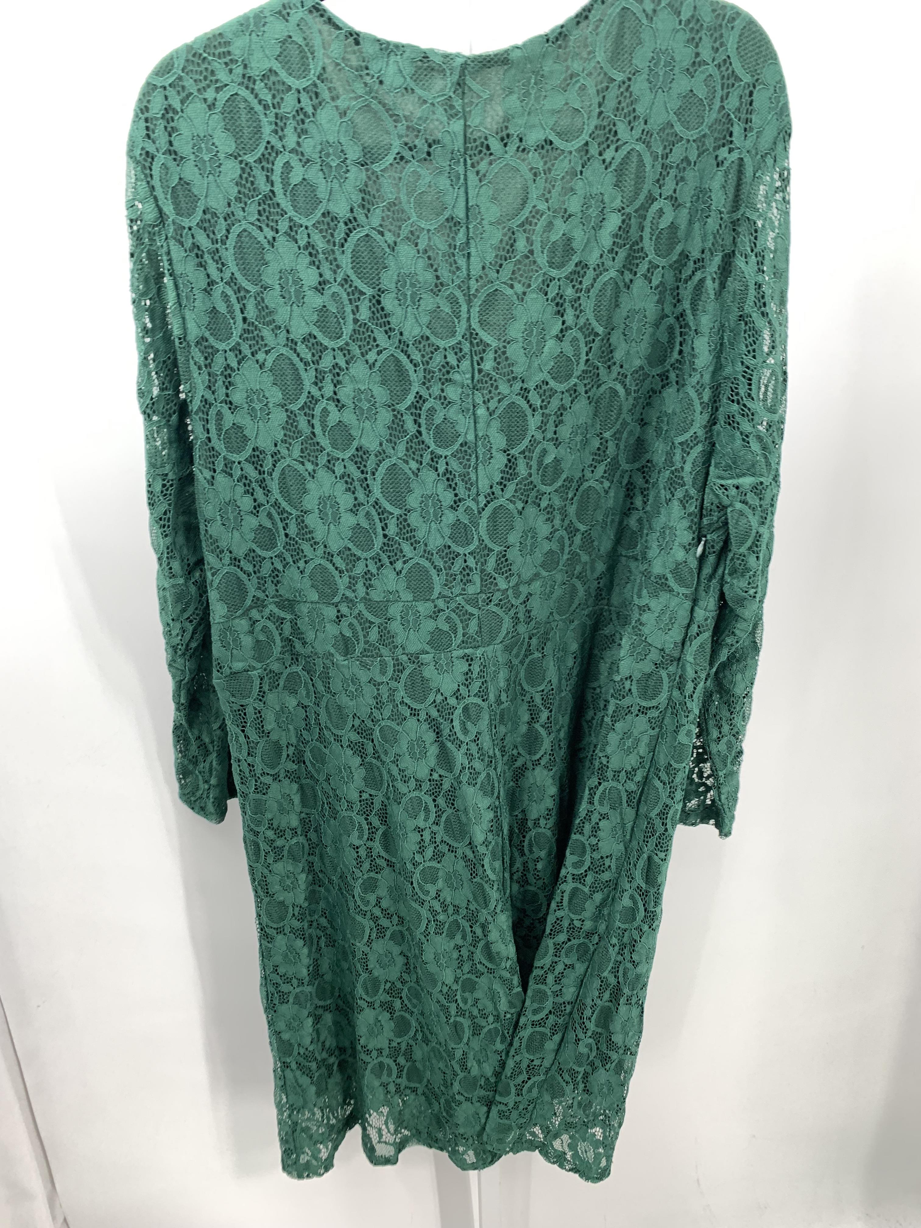 Size 24 W Womens Long Sleeve Dress