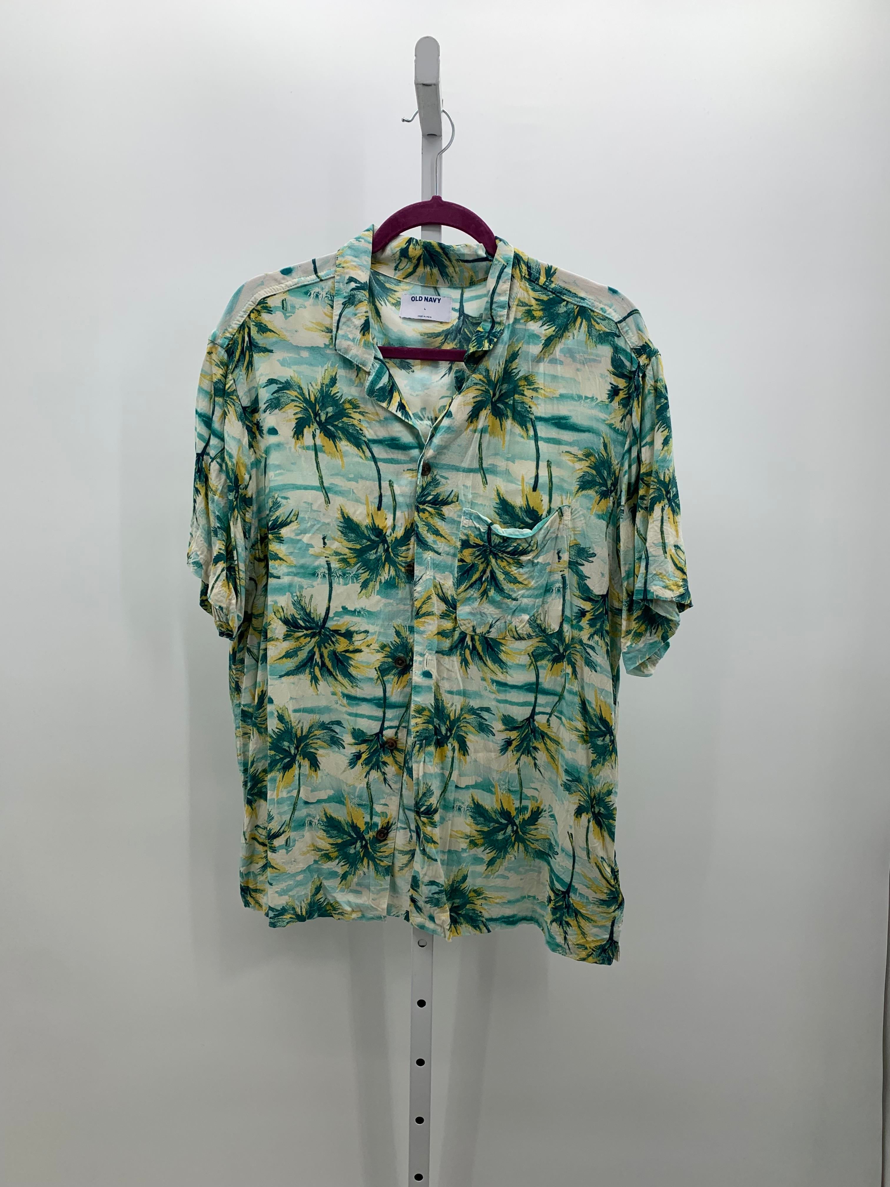 GREEN YELLOW PALM TRESS