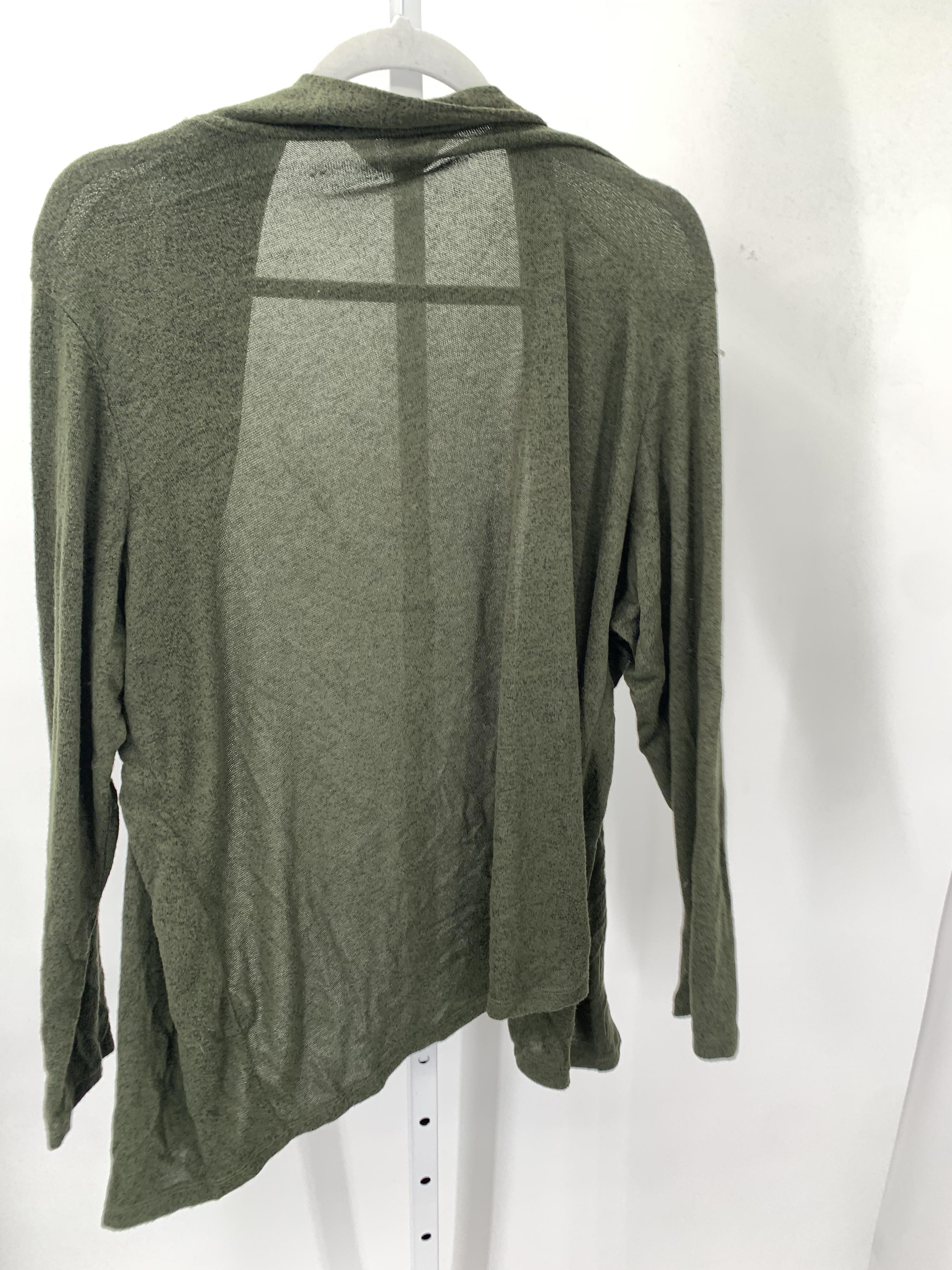 market & spruce Size 2X Womens Cardigan