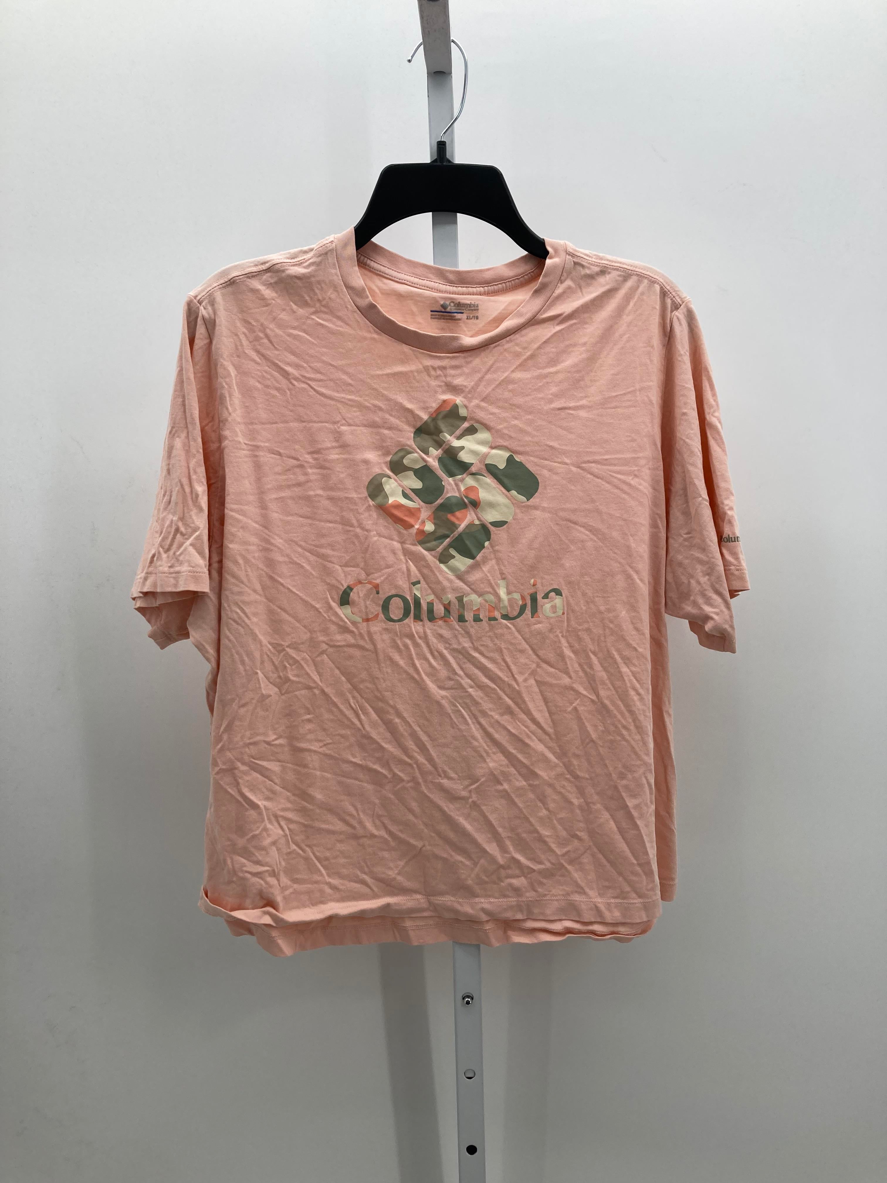 Columbia Size Extra Large Misses Short Sleeve Shirt