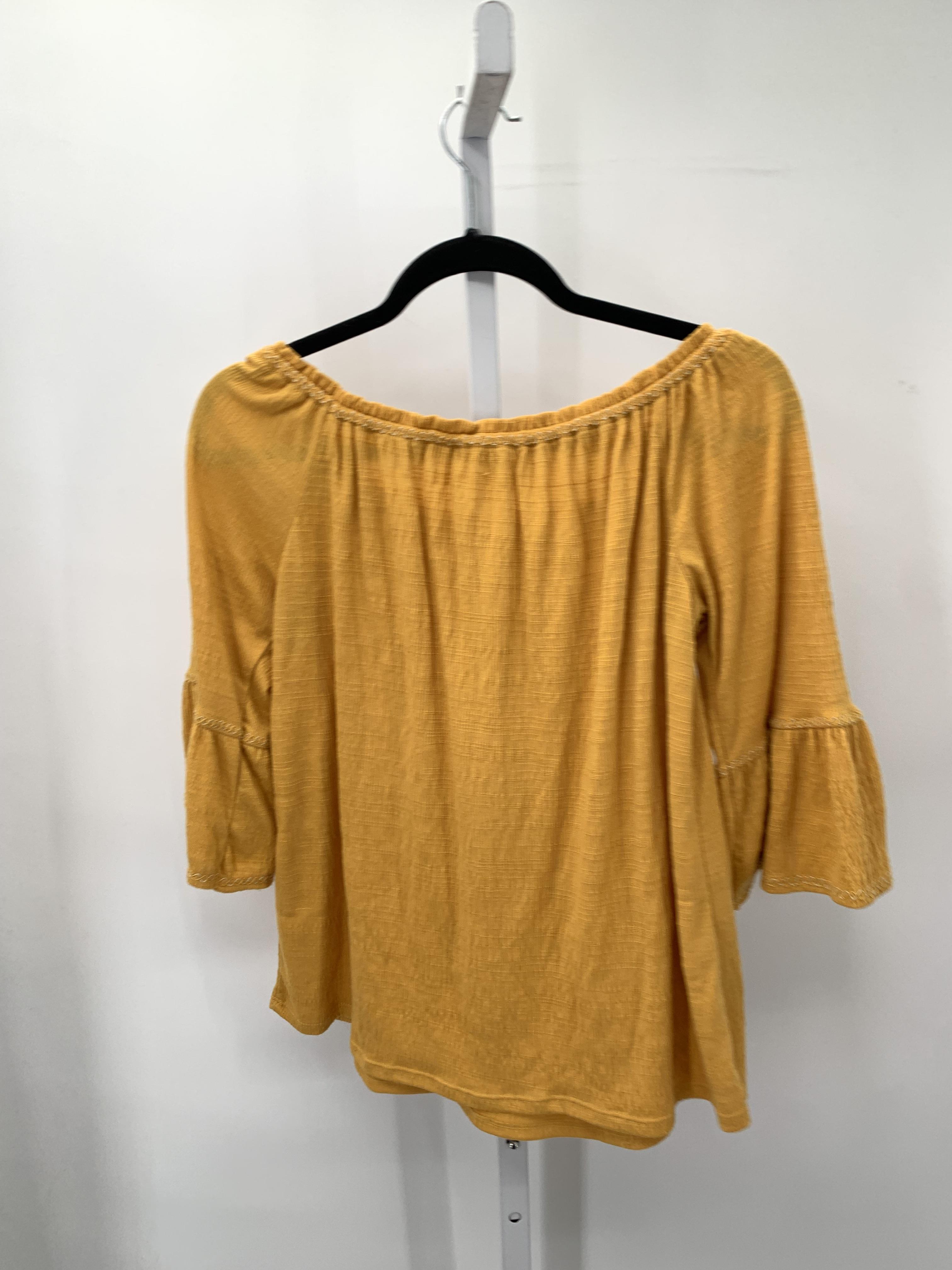 Max Studio Size Small Misses 3/4 Sleeve Shirt