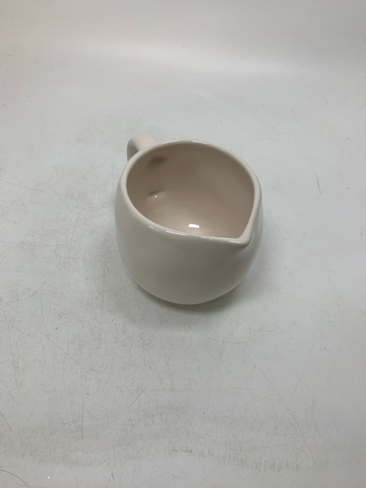 "CREAM" CERAMIC CREAMER.