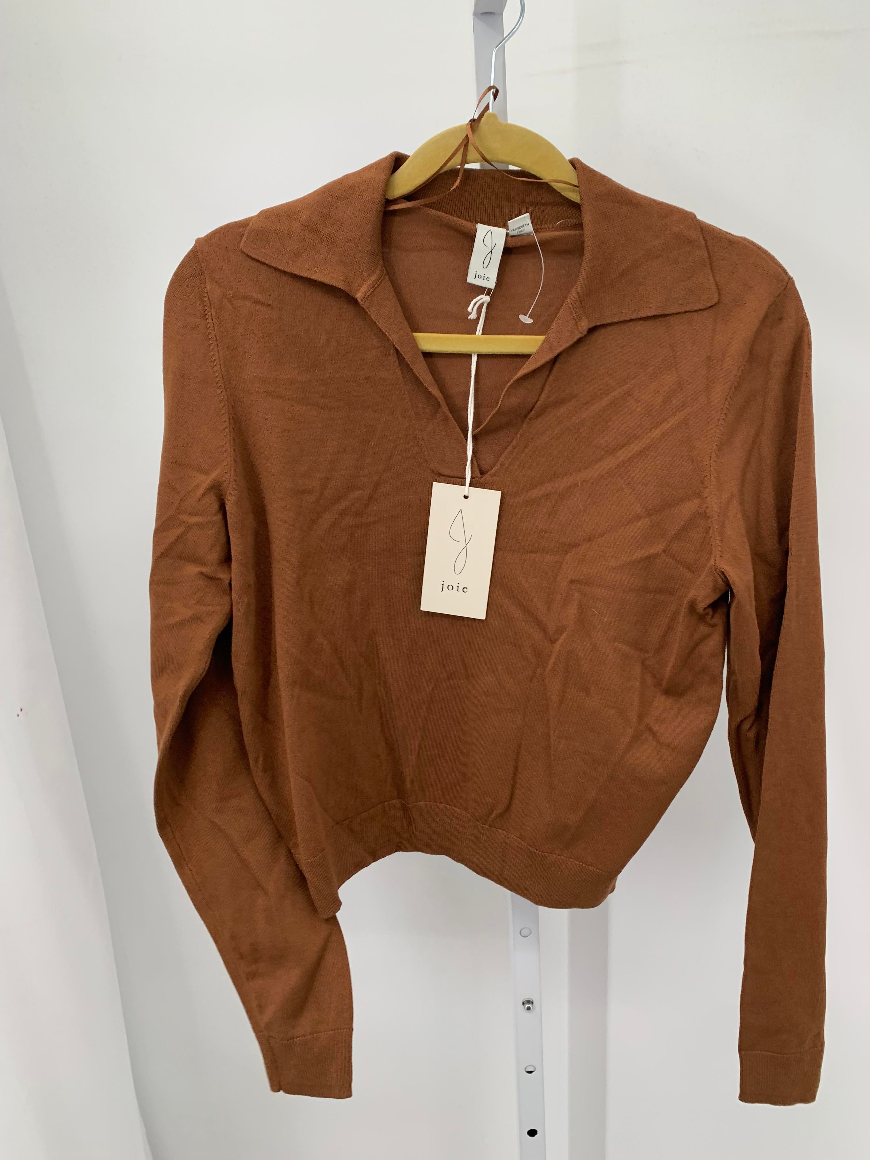 Joie Size Medium Misses Long Slv Sweater