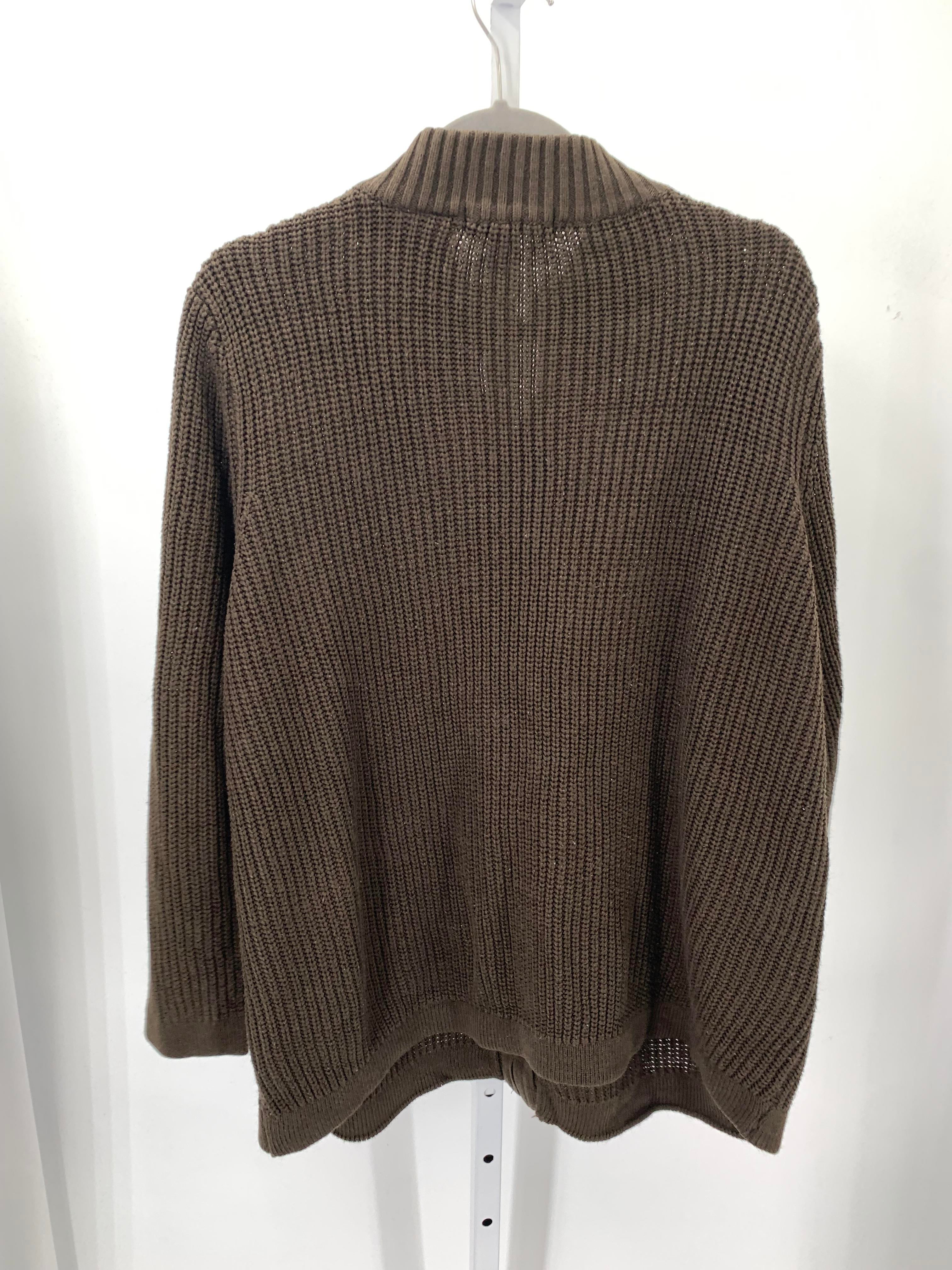 Woman Within Size 1X Womens Long Slv Sweater