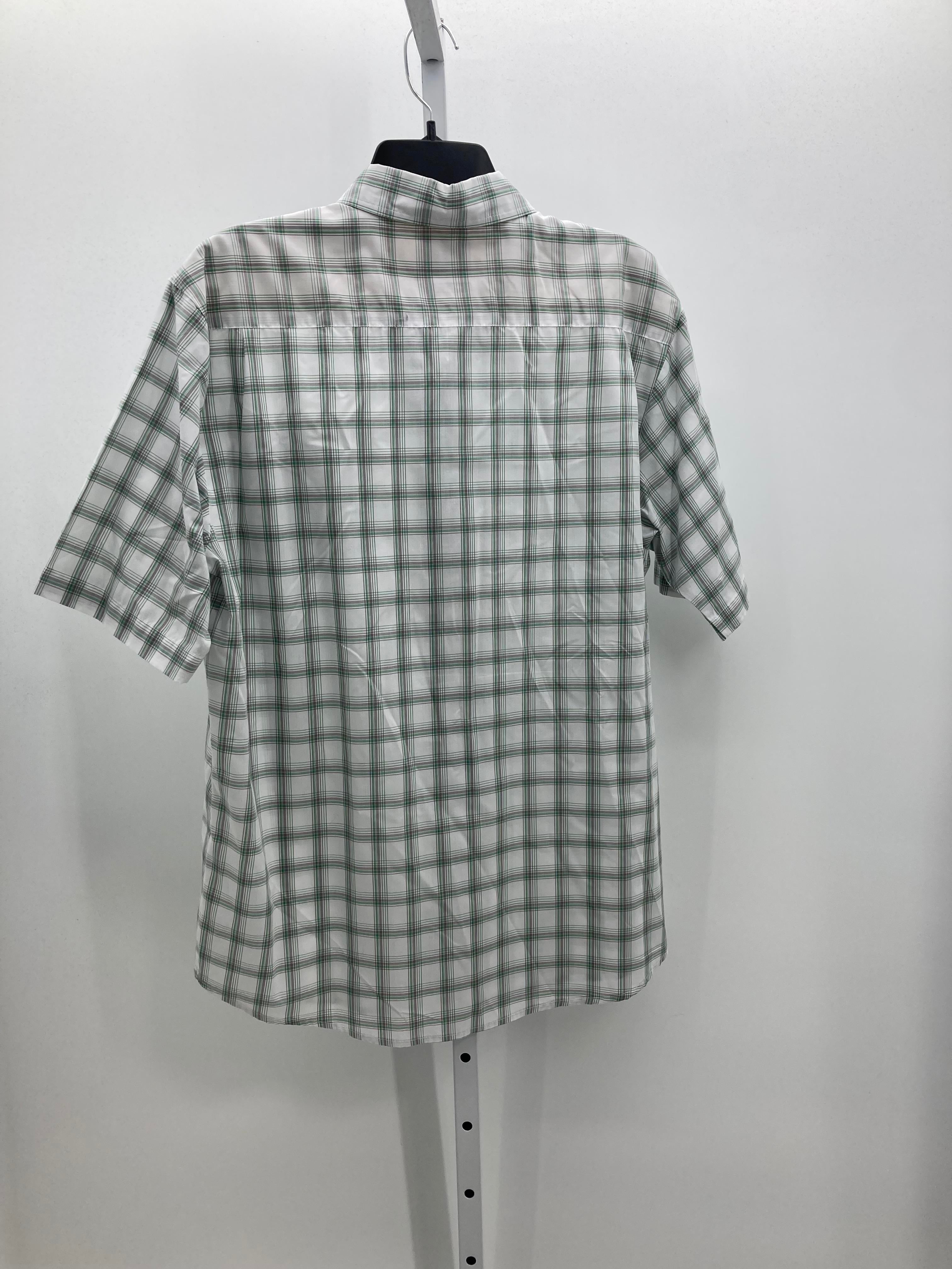 GREEN GREY PLAID