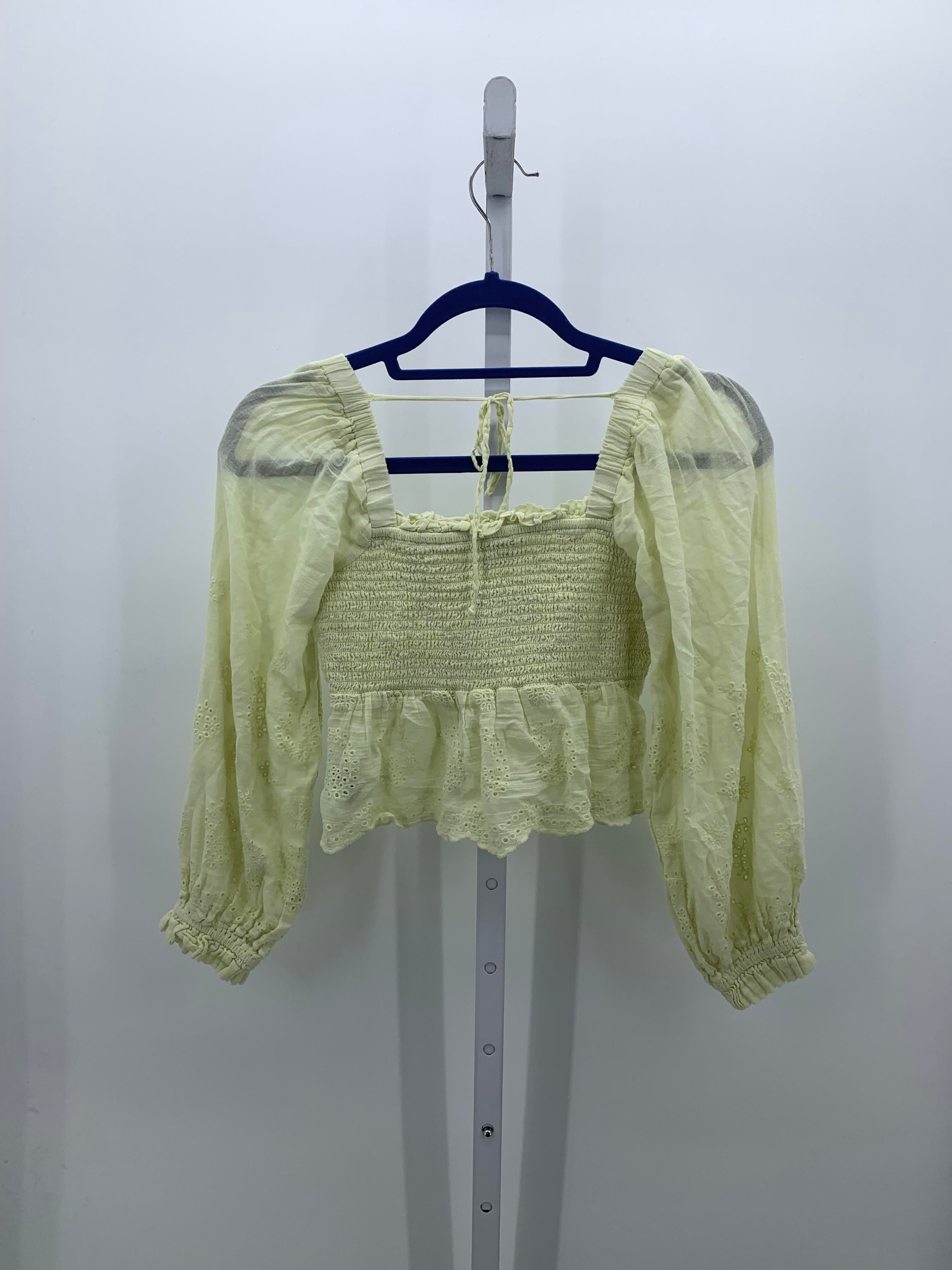 American Eagle Size Small Juniors Long Sleeve Shirt