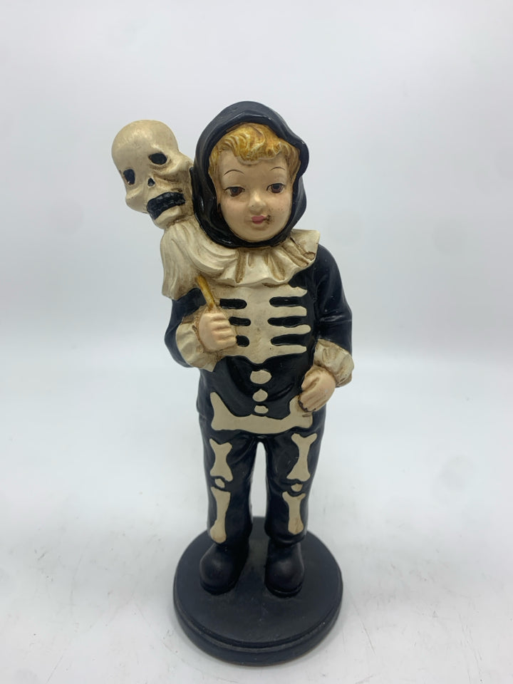 SKELETON BOY FIGURE.