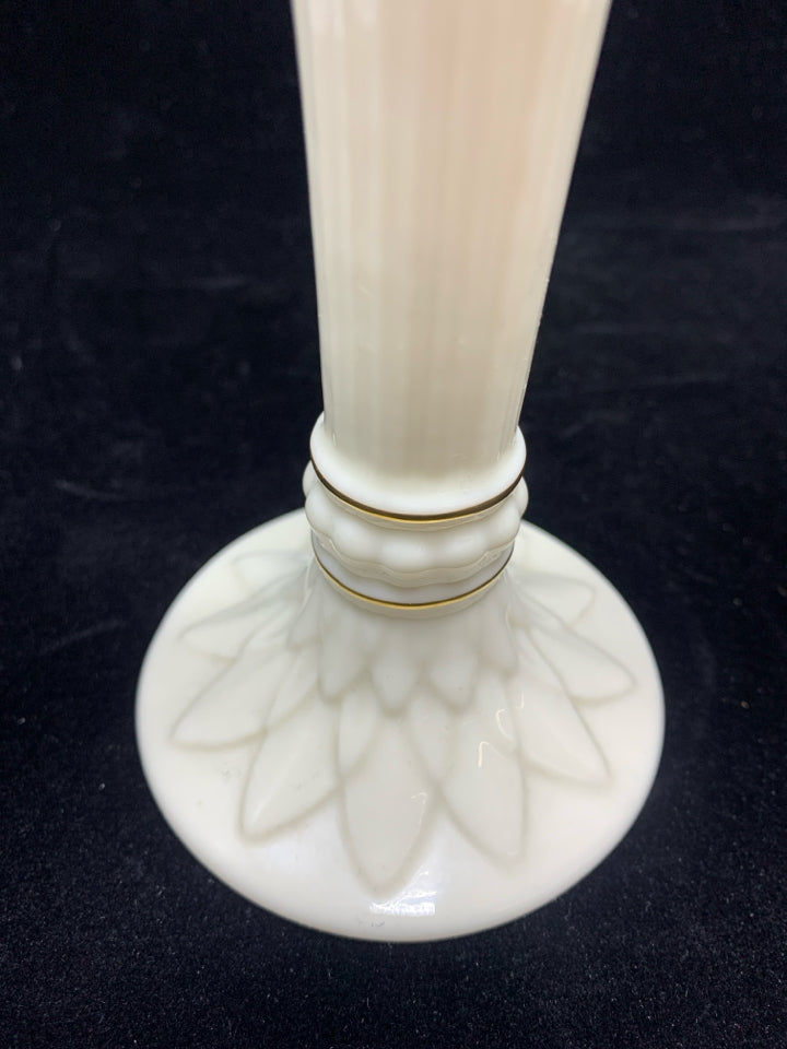 PORCELAIN LENOX TALL VASE.