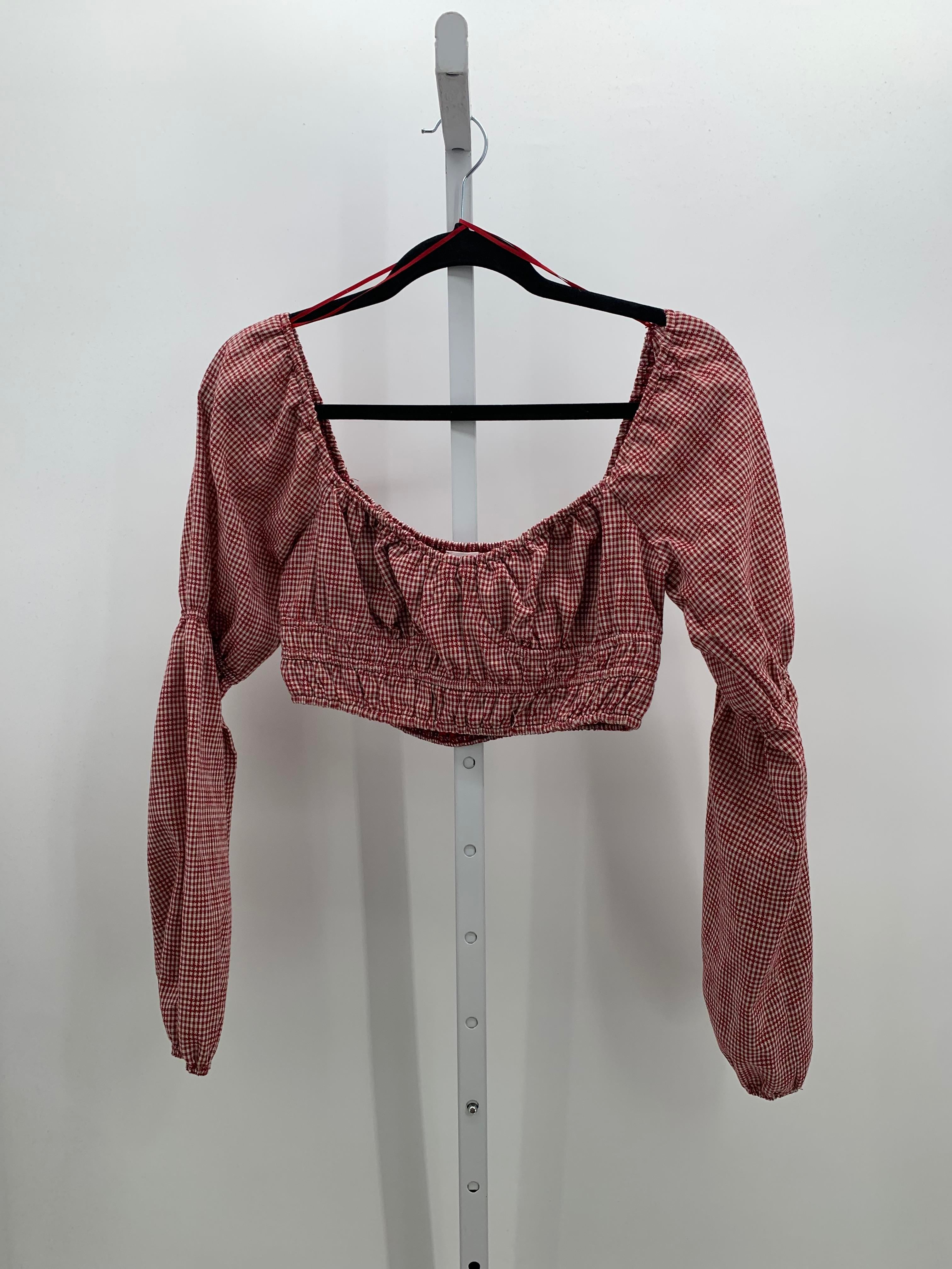 Size Small Juniors Long Sleeve Shirt