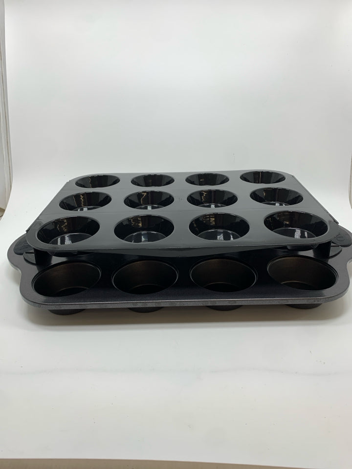 ONEIDA TWO TIER CUPCAKE CONTAINER.