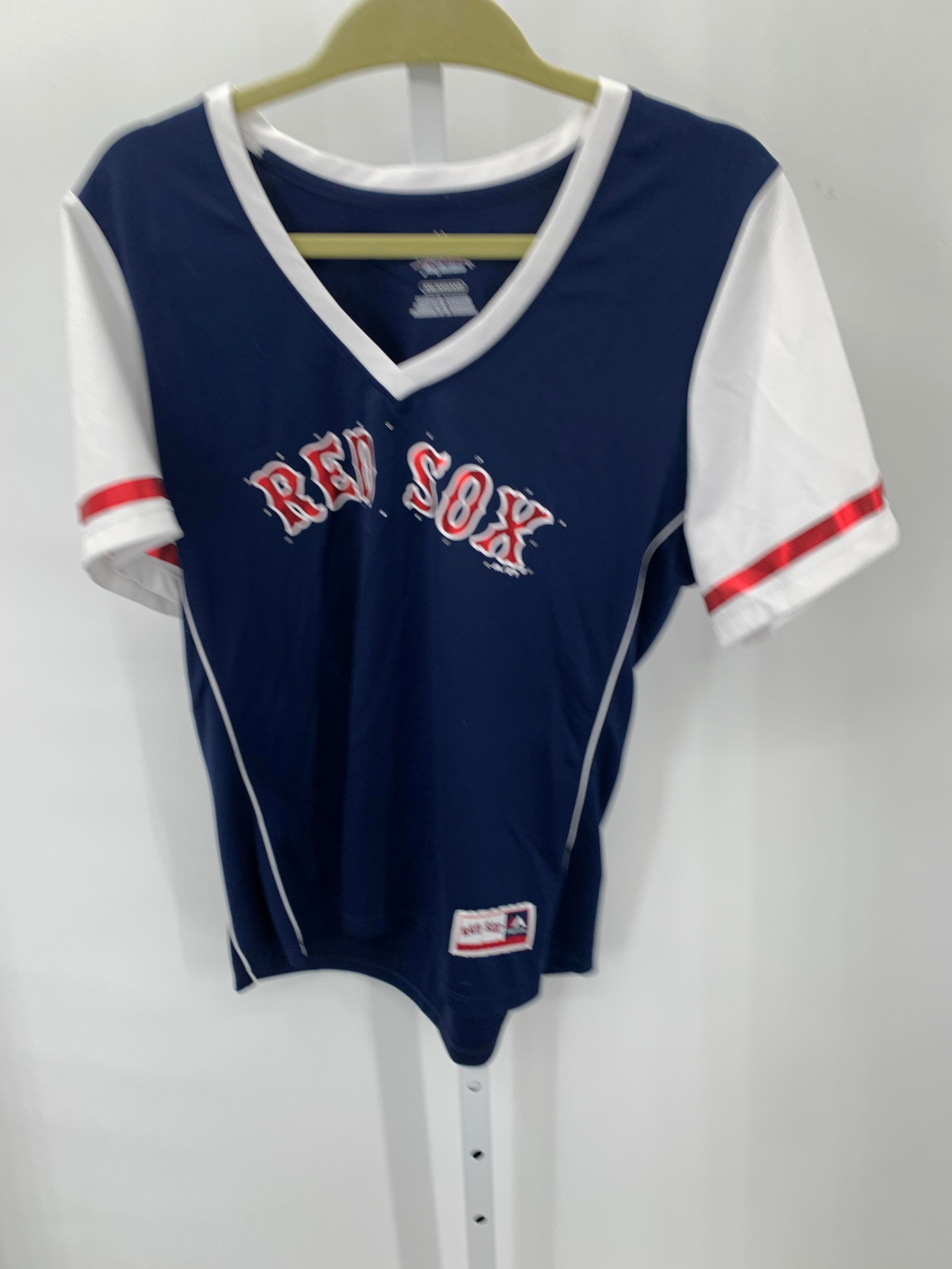 Majestic Size XXL Misses Short Sleeve Shirt