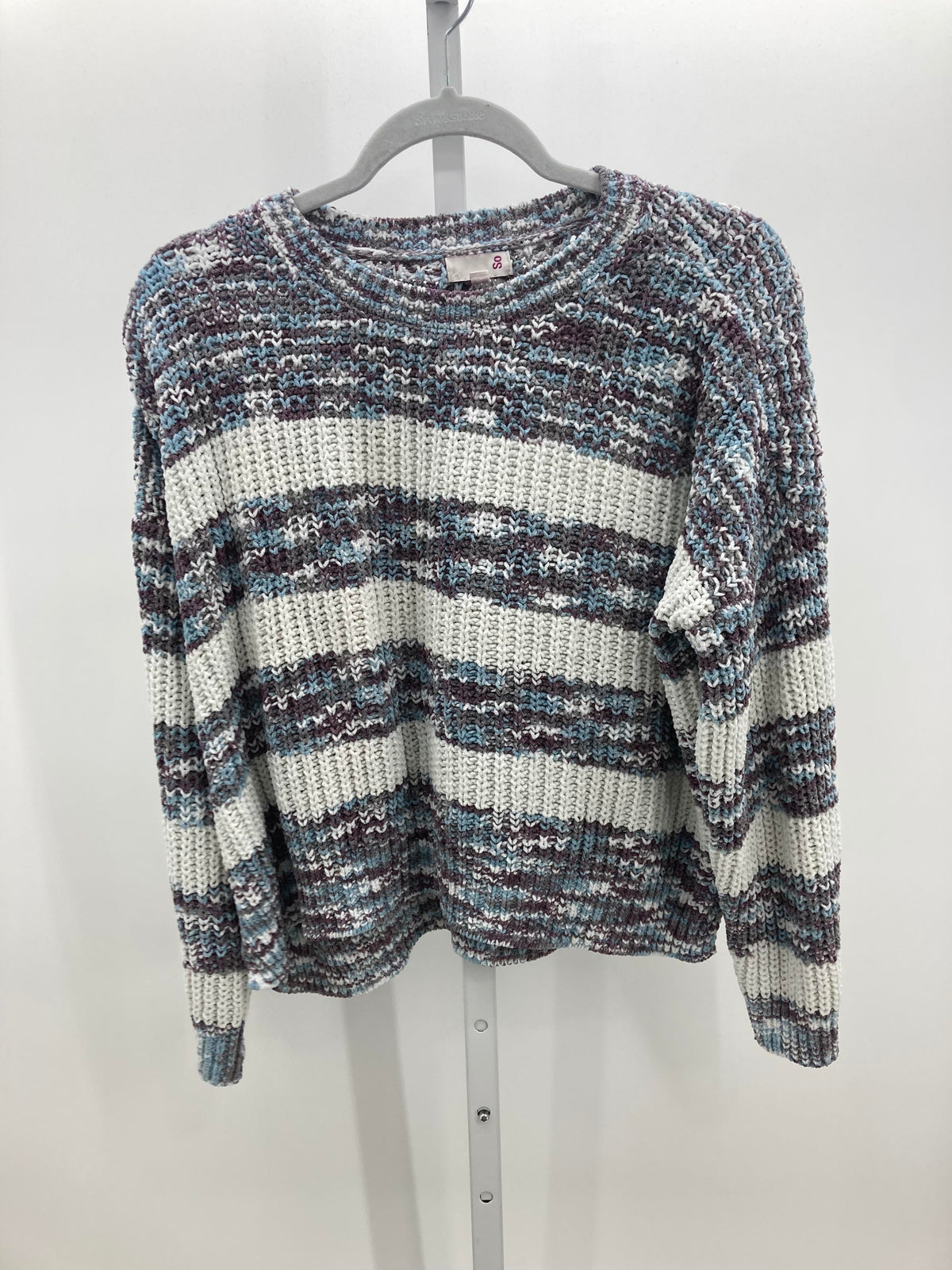 SO Size Extra Large Juniors Long Sleeve Sweater