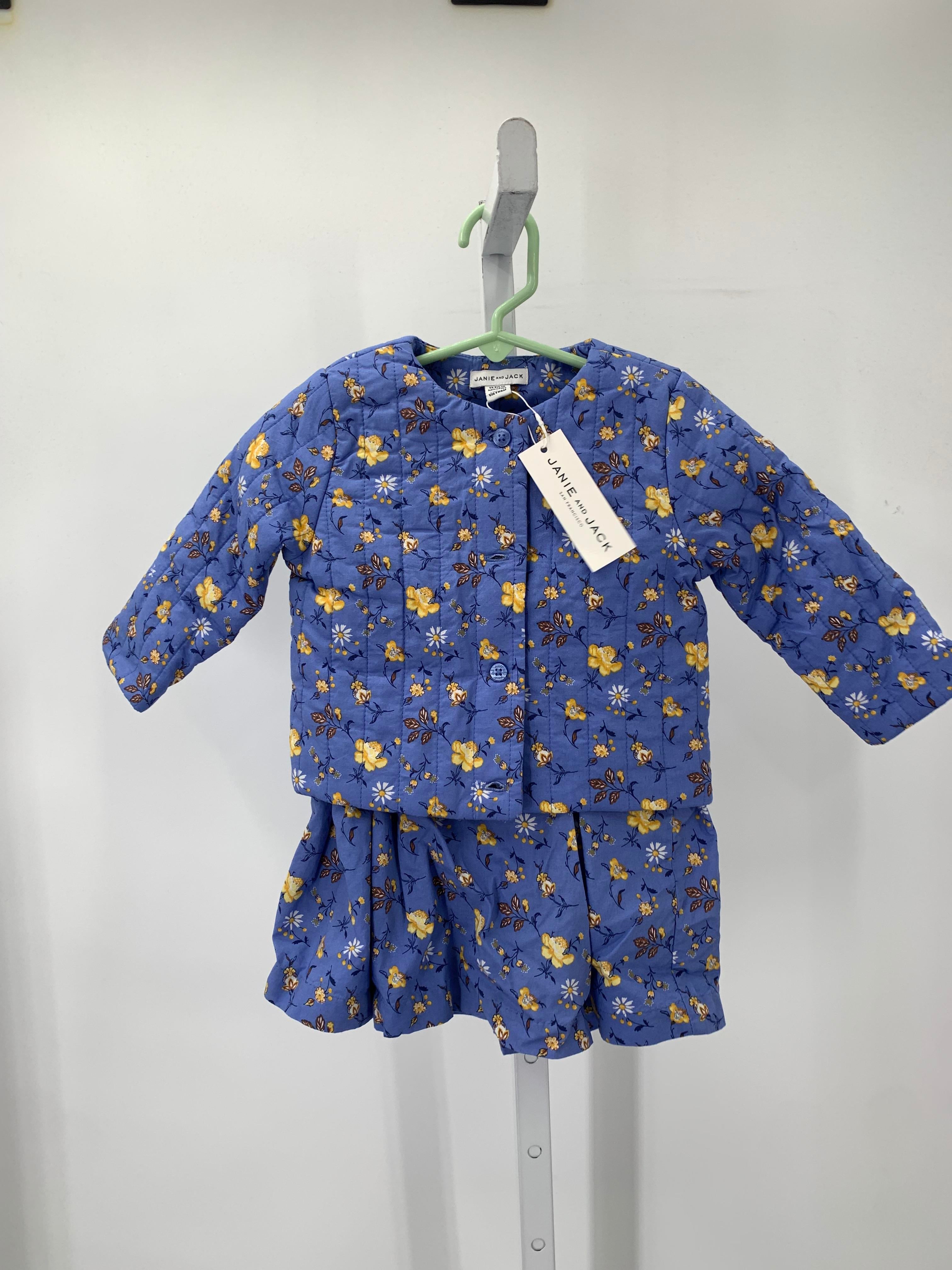 Janie and Jack Size 12-18 Months Girls 2 Pieces
