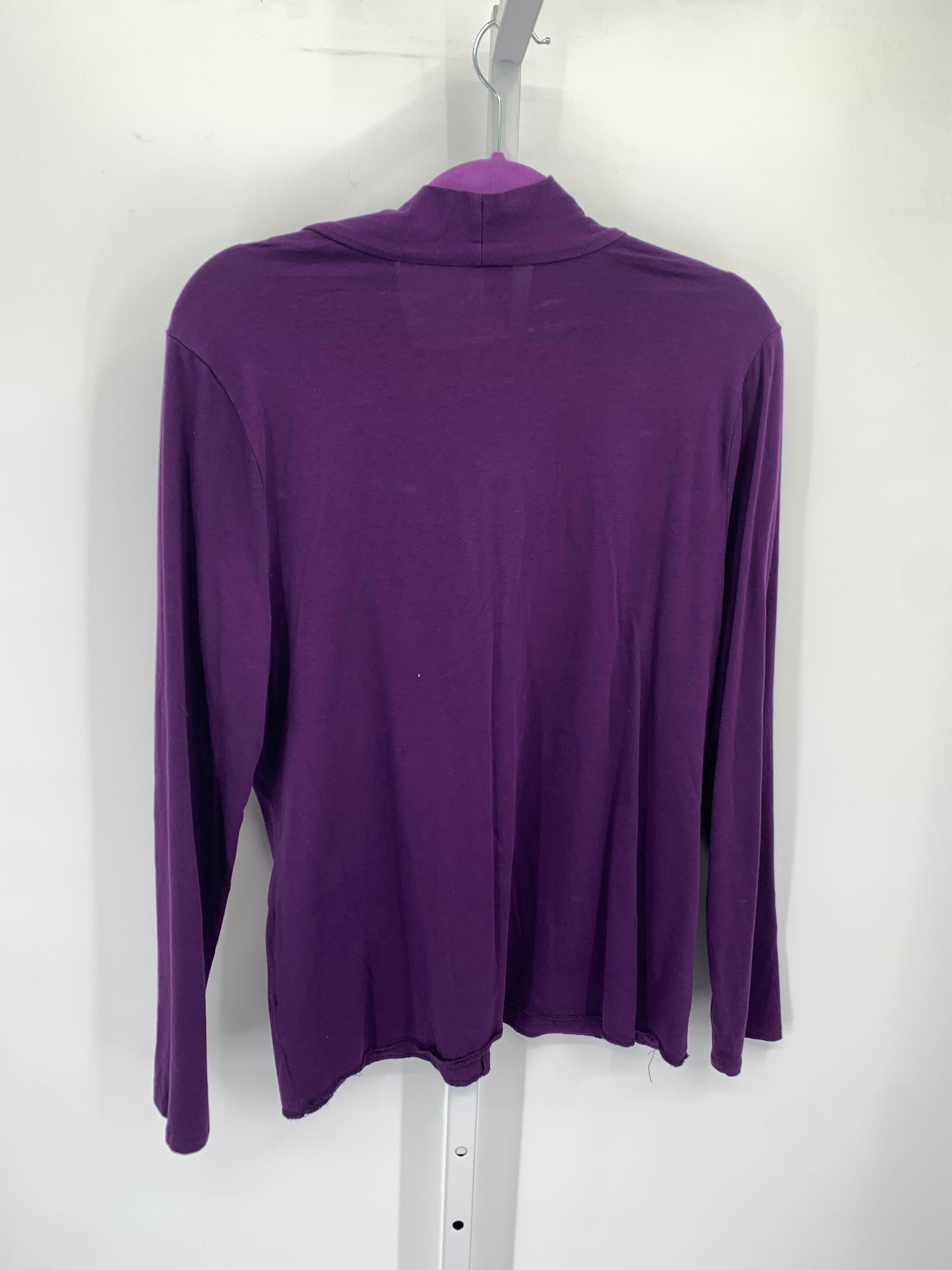 Talbots Size Extra Large Misses Long Sleeve Shirt