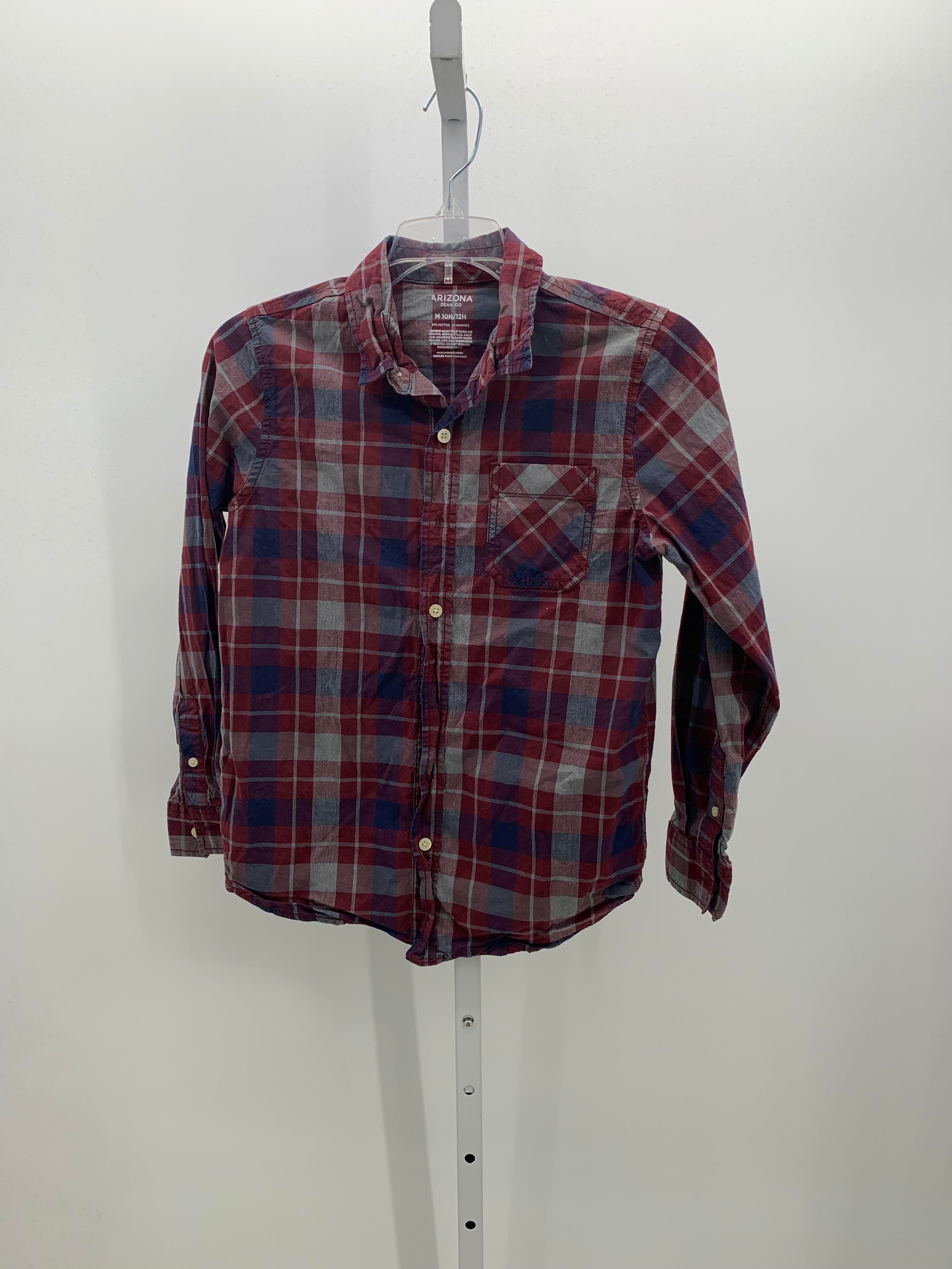 GREY PLAID BTN DOWN