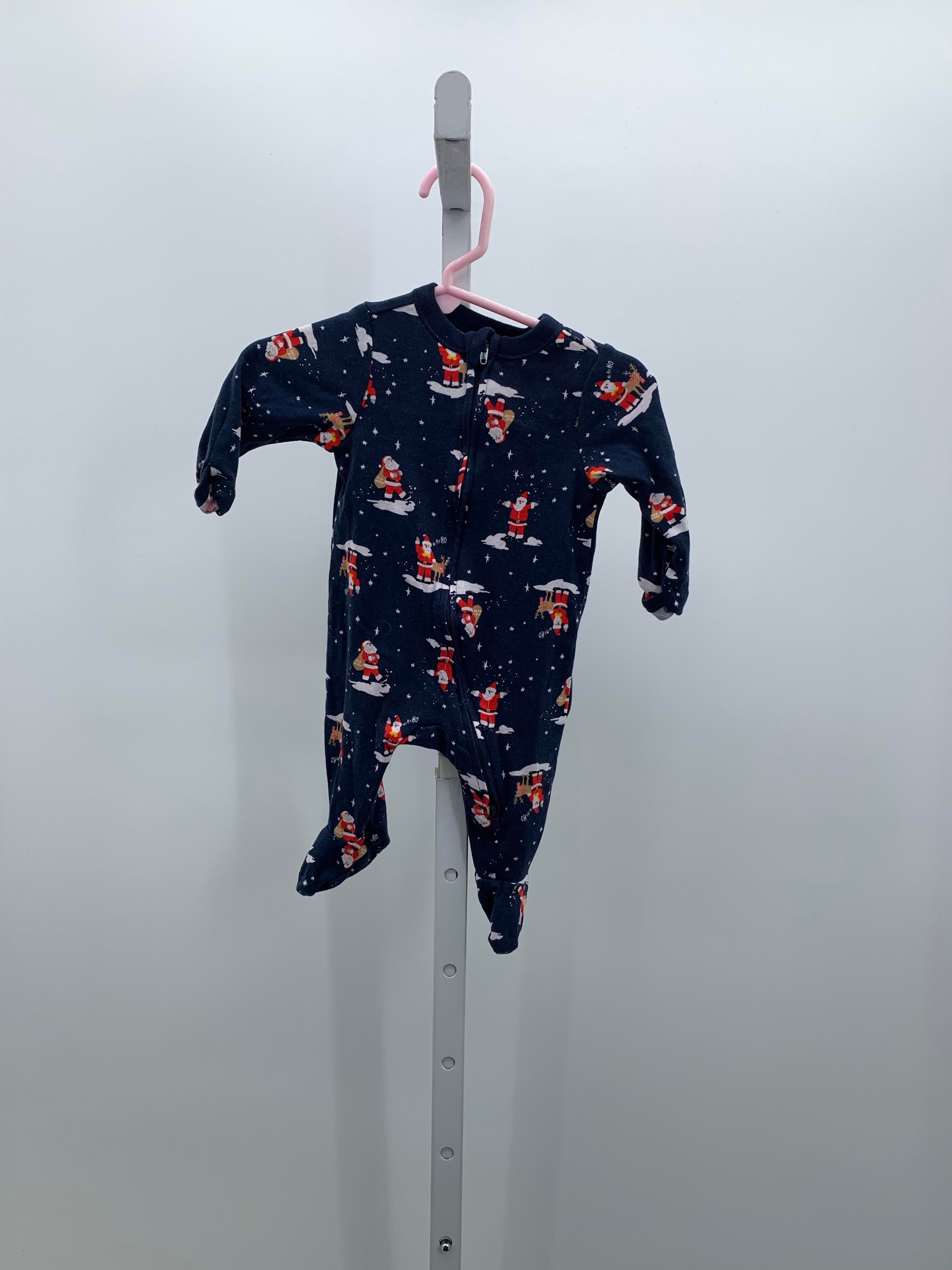 LONG SLV ROMPER SANTA REINDEER