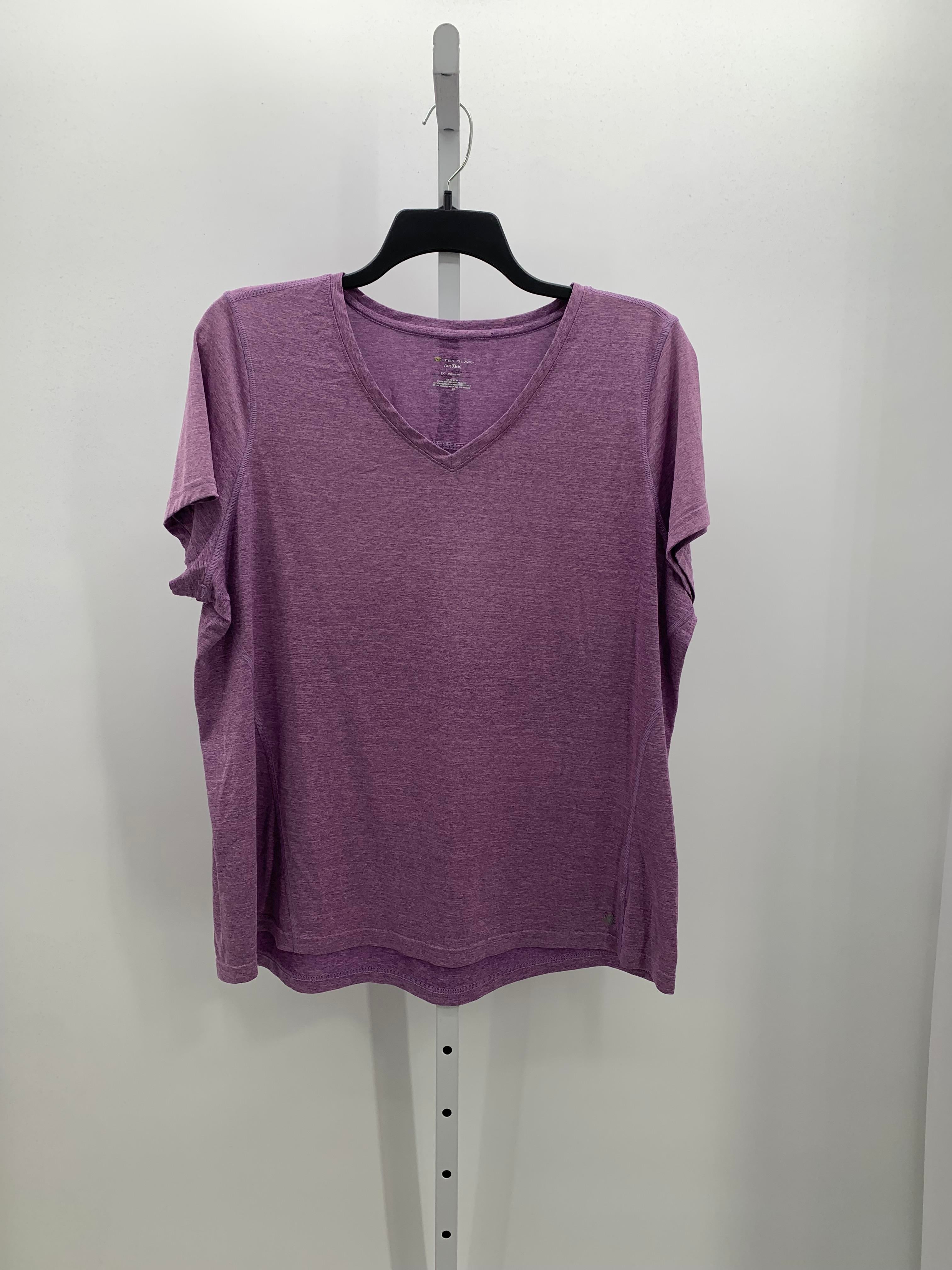 Tek Gear Size 2X Womens Short Sleeve Shirt
